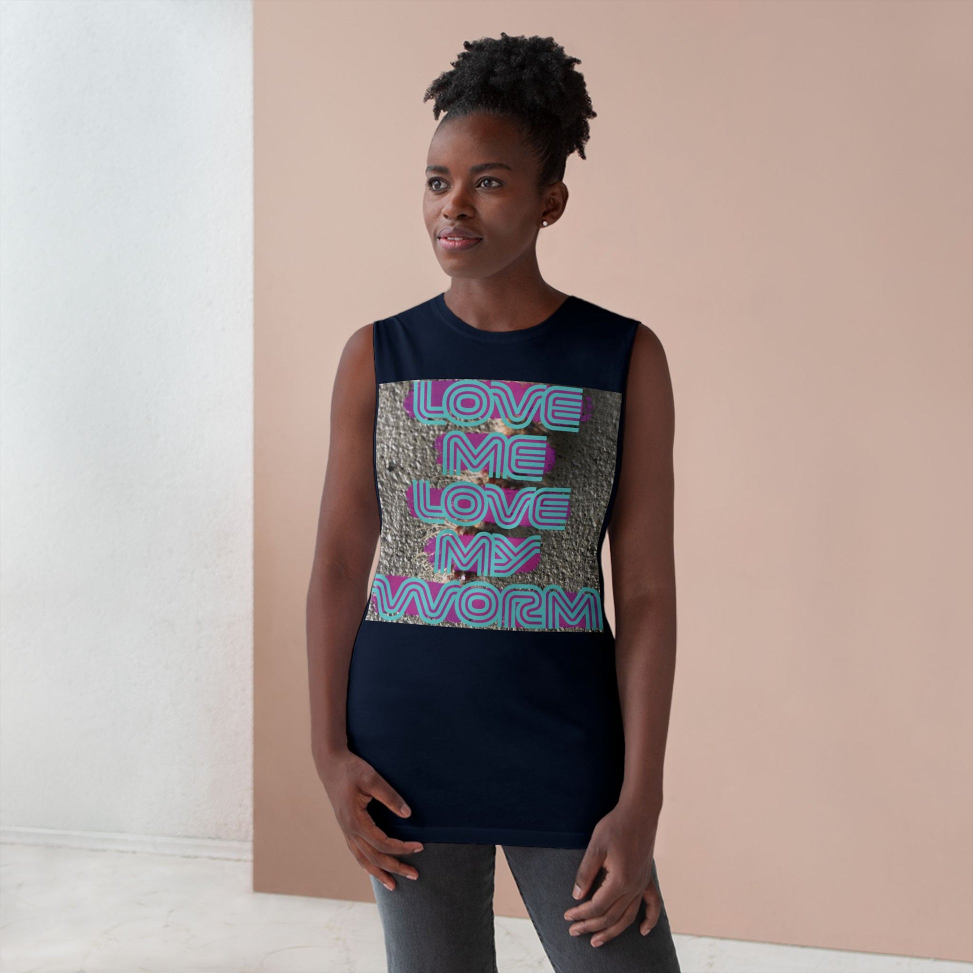 Muscle Tank | Love Me Love My Worm (for the devout)