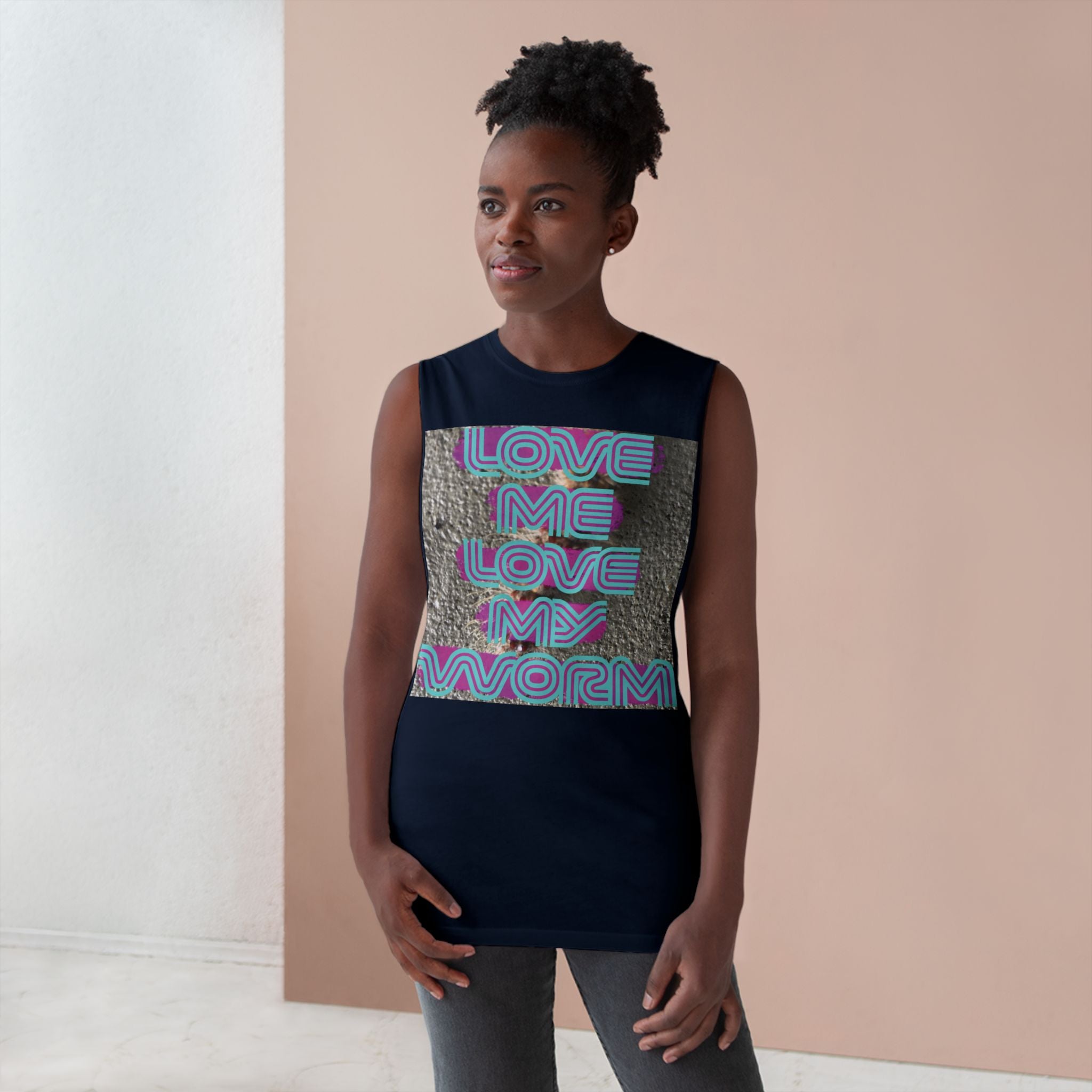 Muscle Tank | Love Me Love My Worm (for the devout)