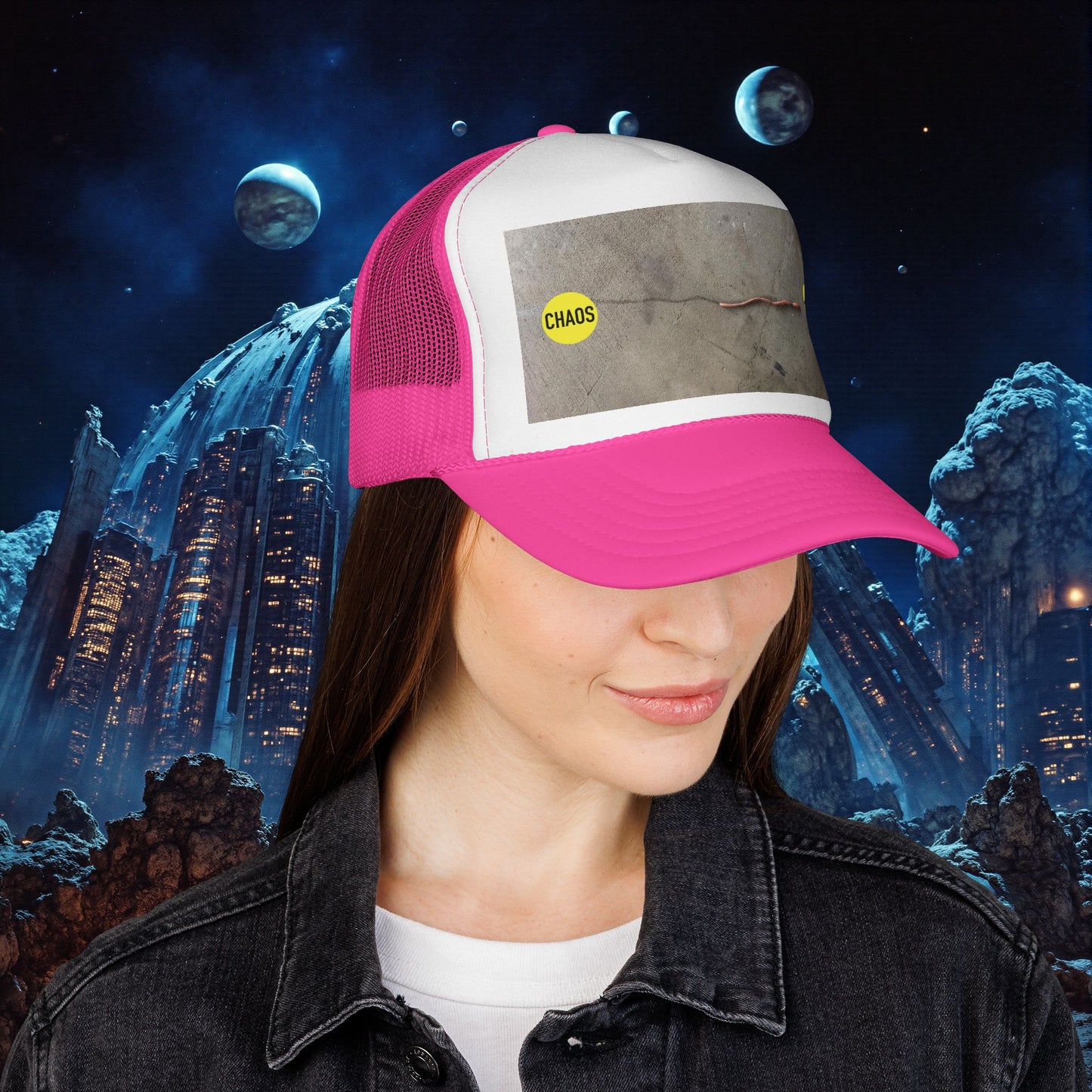 Trucker Hat | Control The Chaos Control The Worm