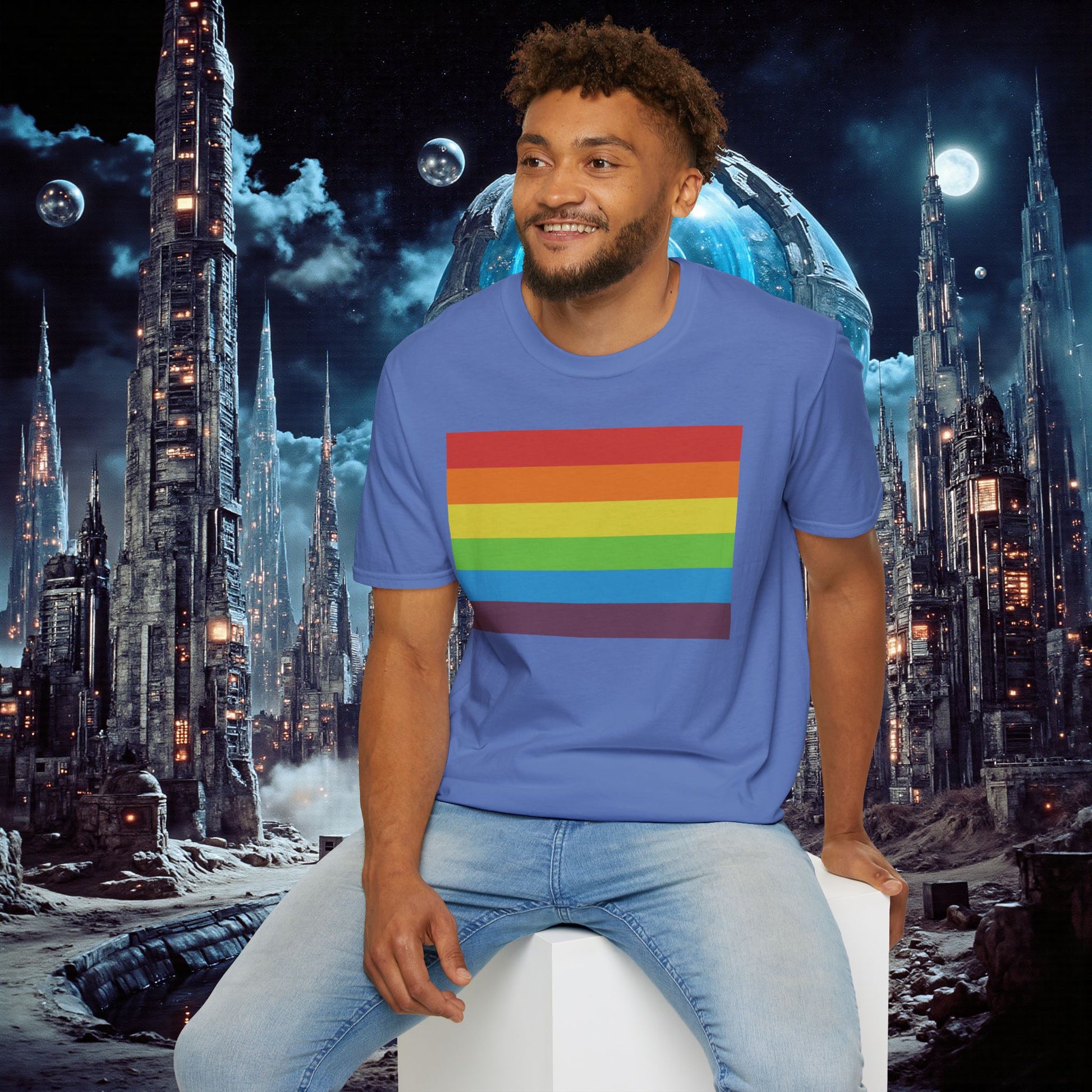 T-Shirt | Vintage Pride Flag