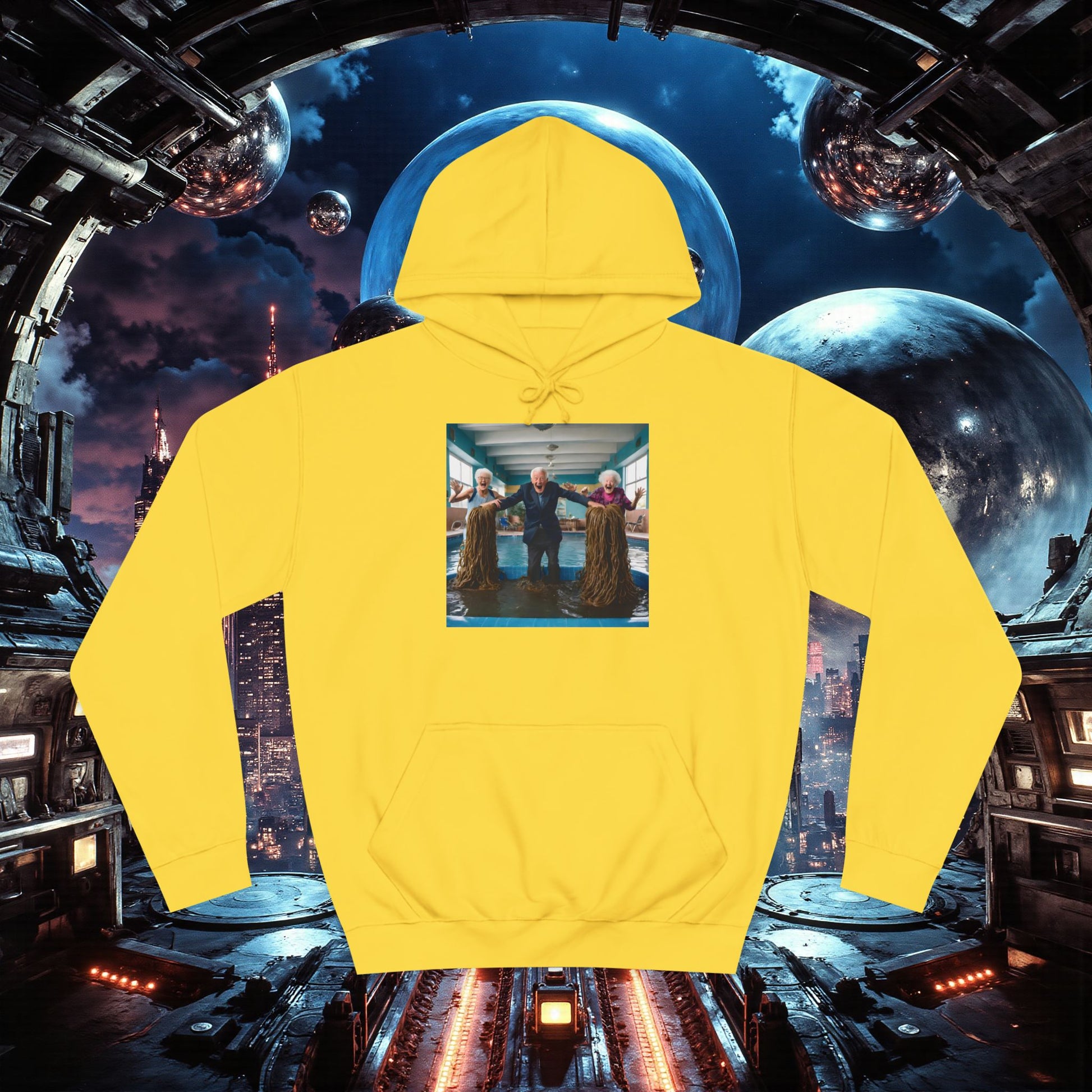 College Hoodie | Grandpa's Worm
