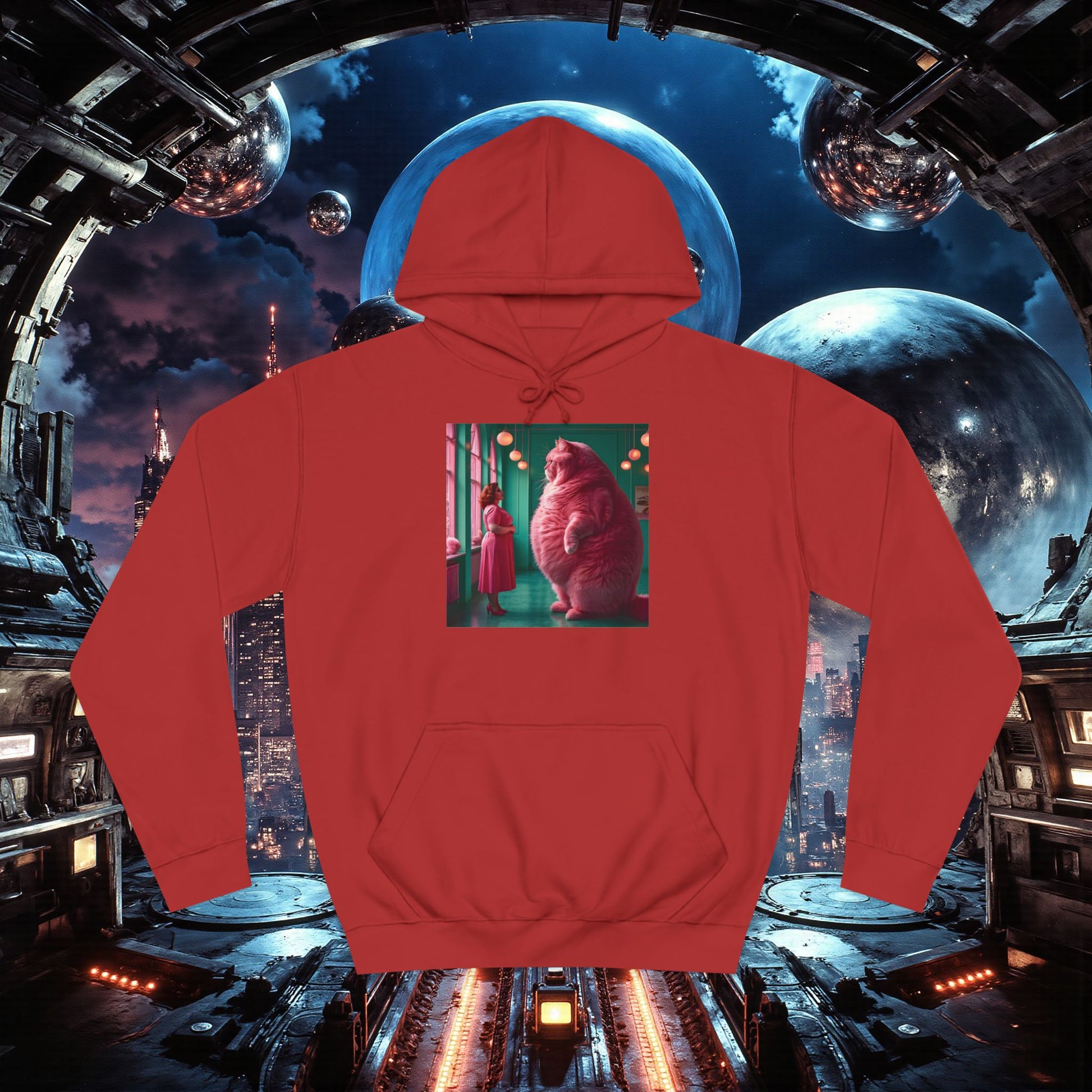 College Hoodie | Pink Pussy
