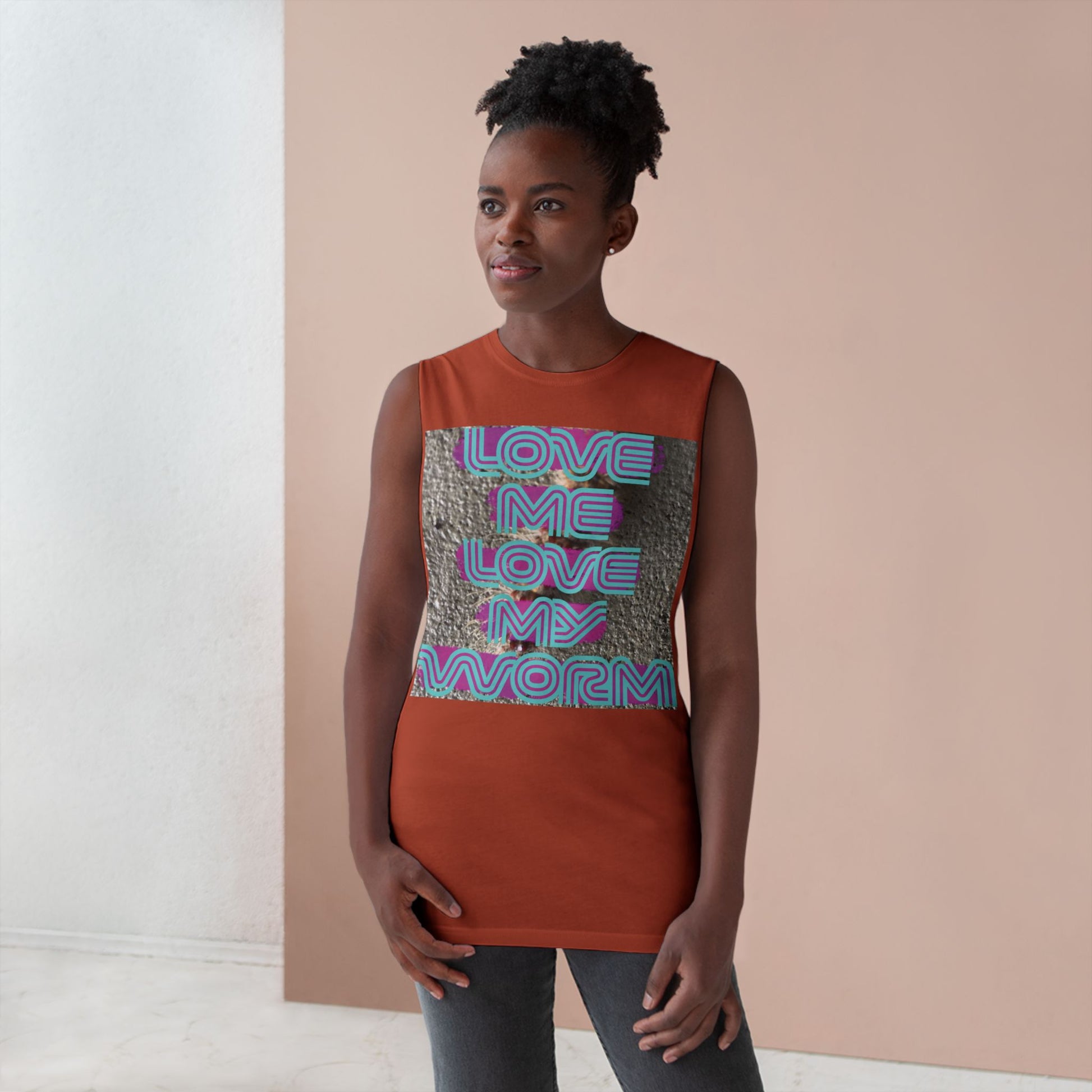 Muscle Tank | Love Me Love My Worm (for the devout)