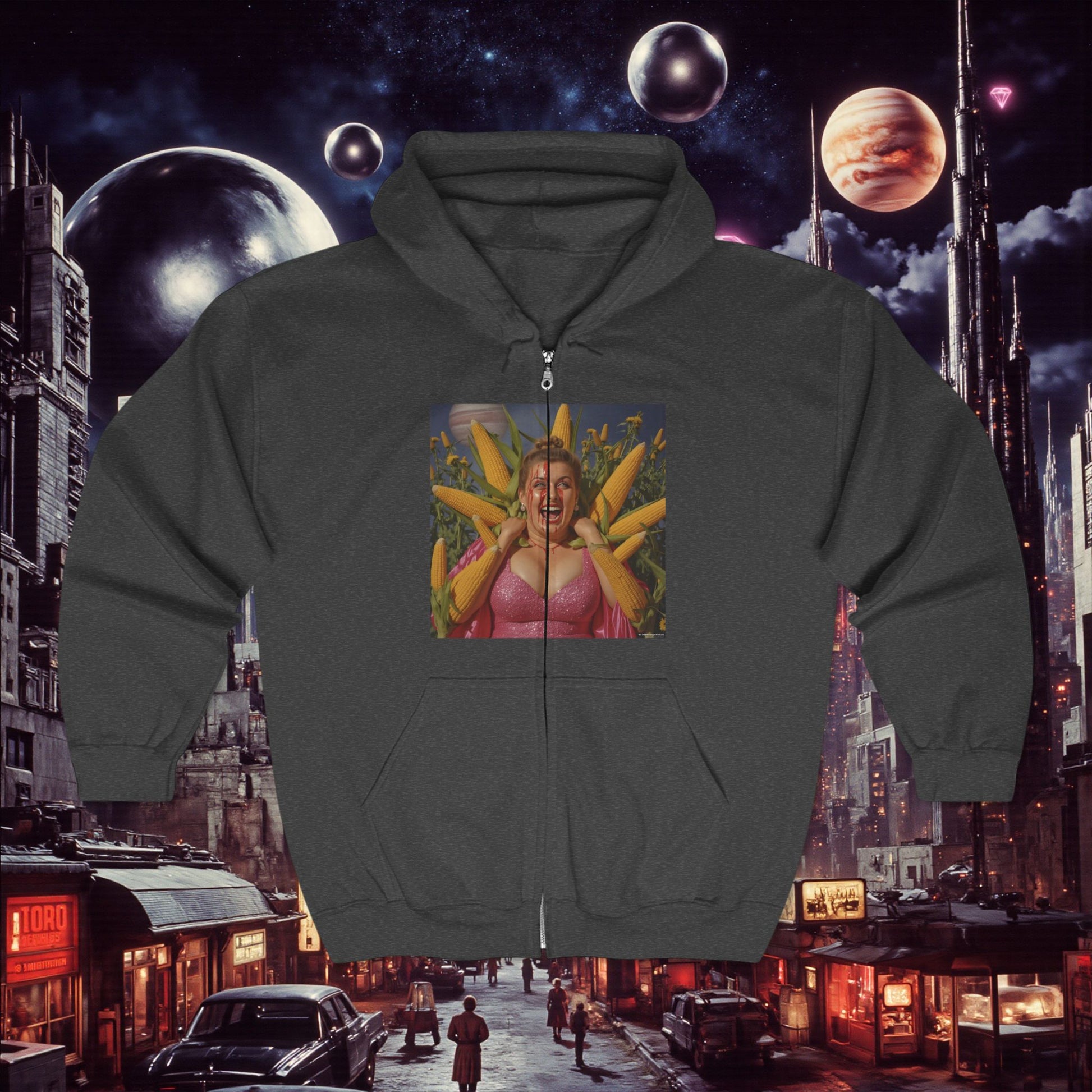 Zip Hoodie | Corn Of Pentacles