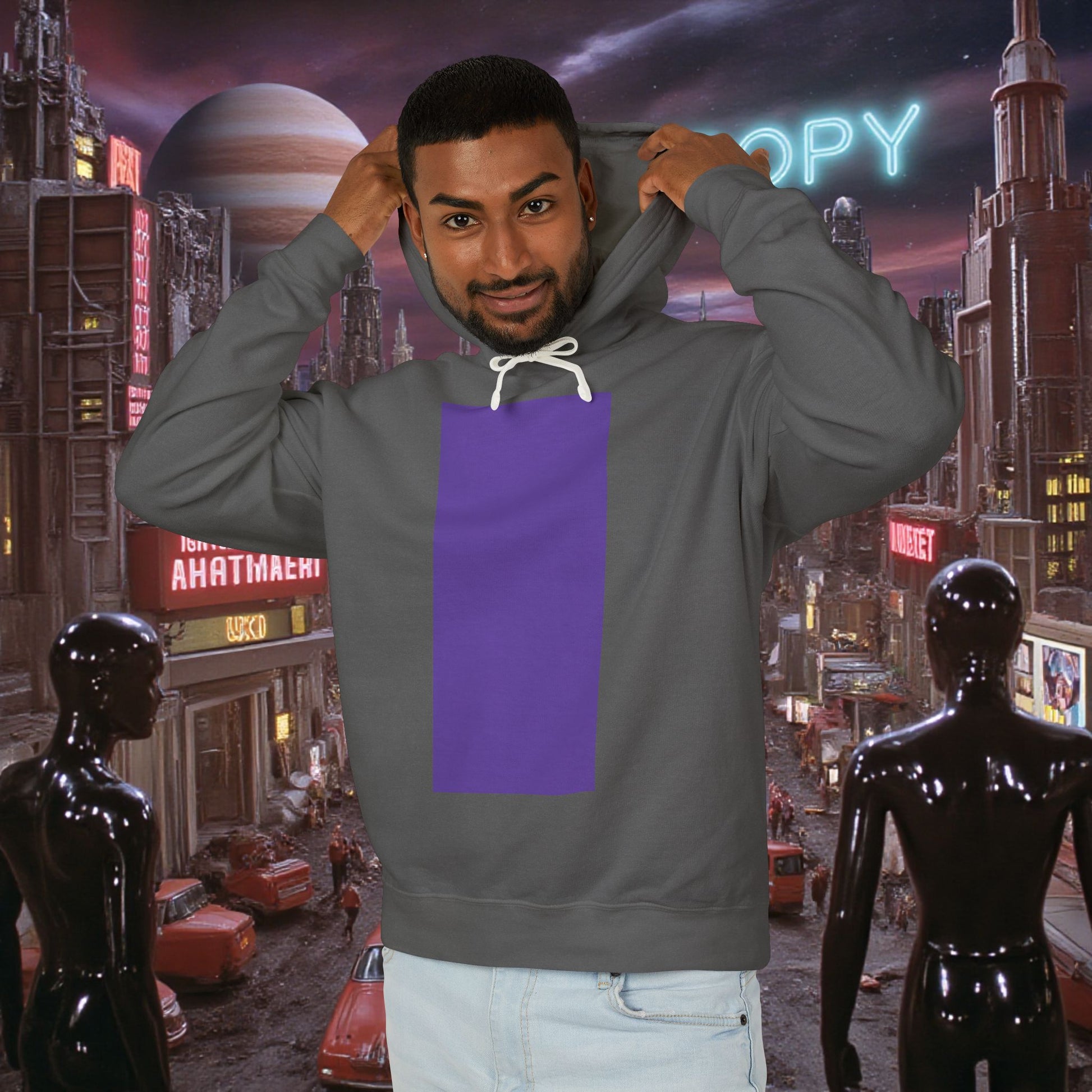Hoodie Sweatshirt | Purple