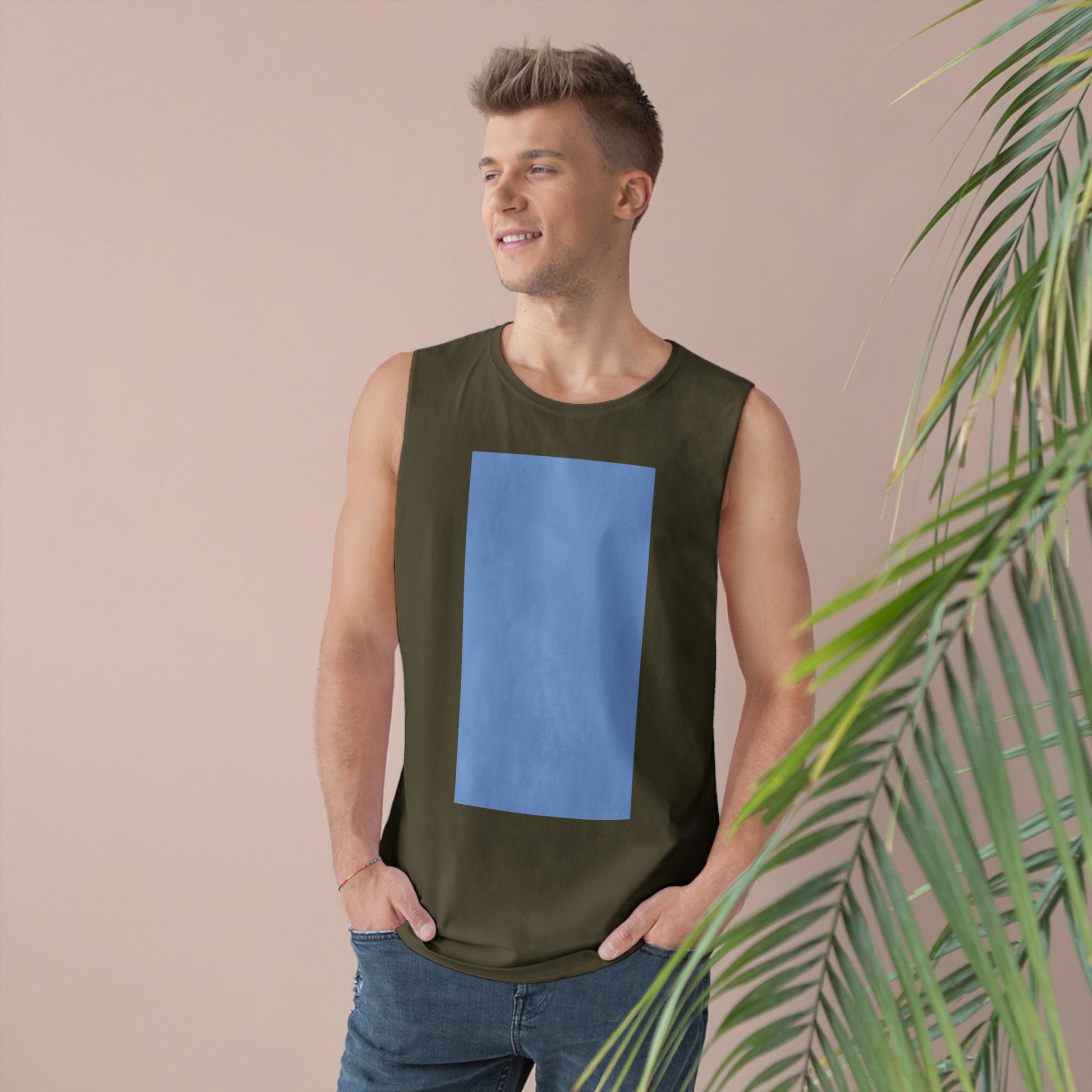 Muscle Tank | Blue