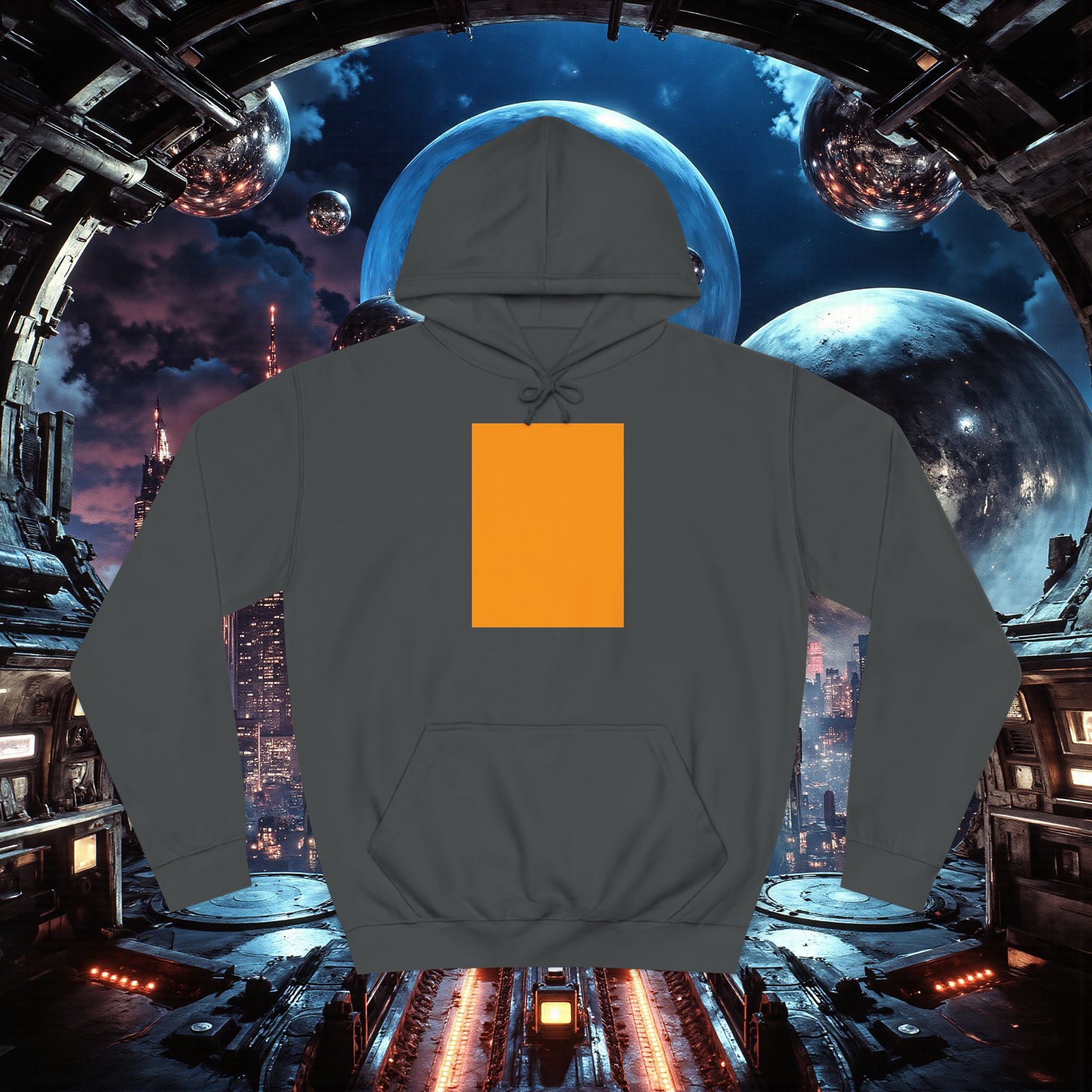 College Hoodie | Orange