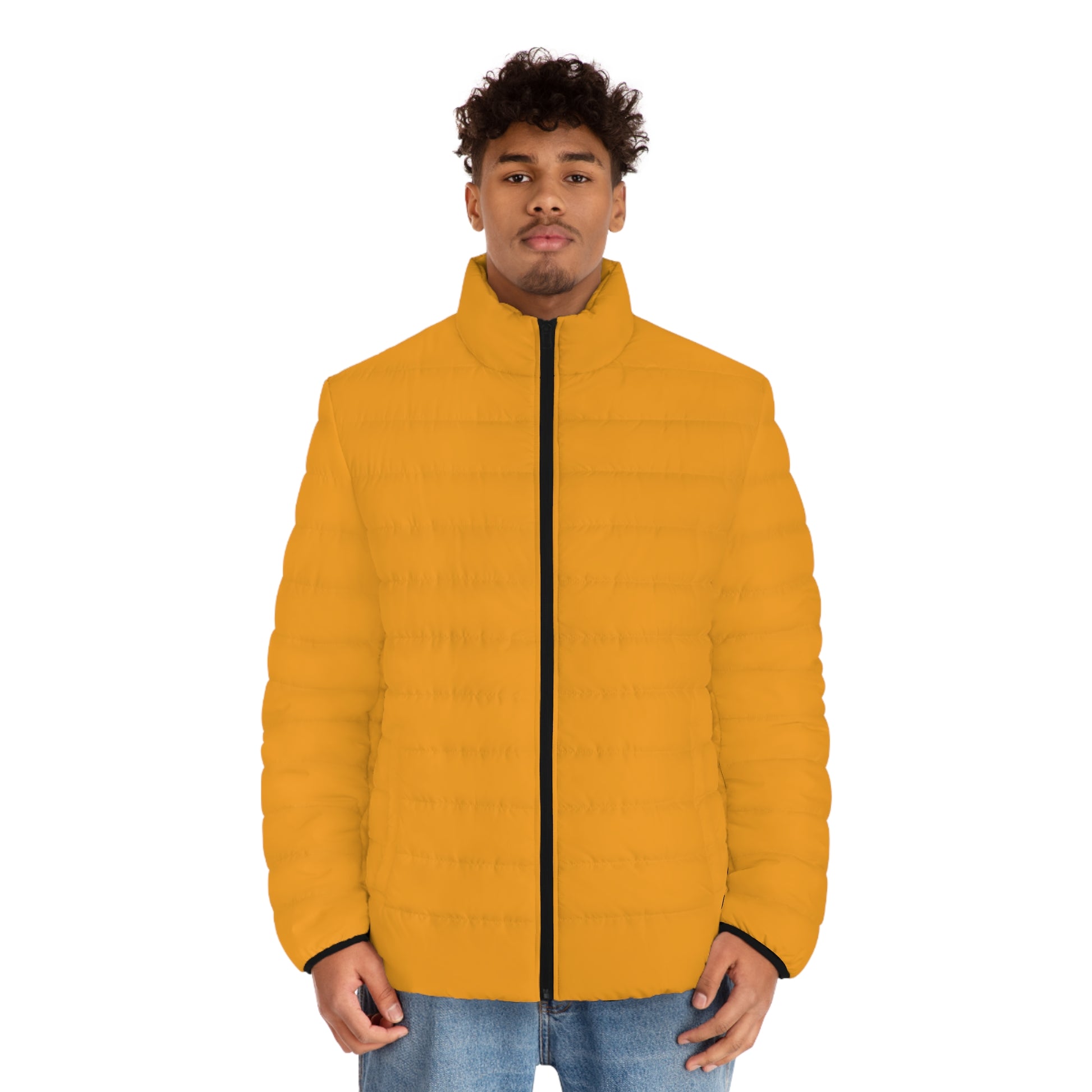 Puffer Jacket | Orange