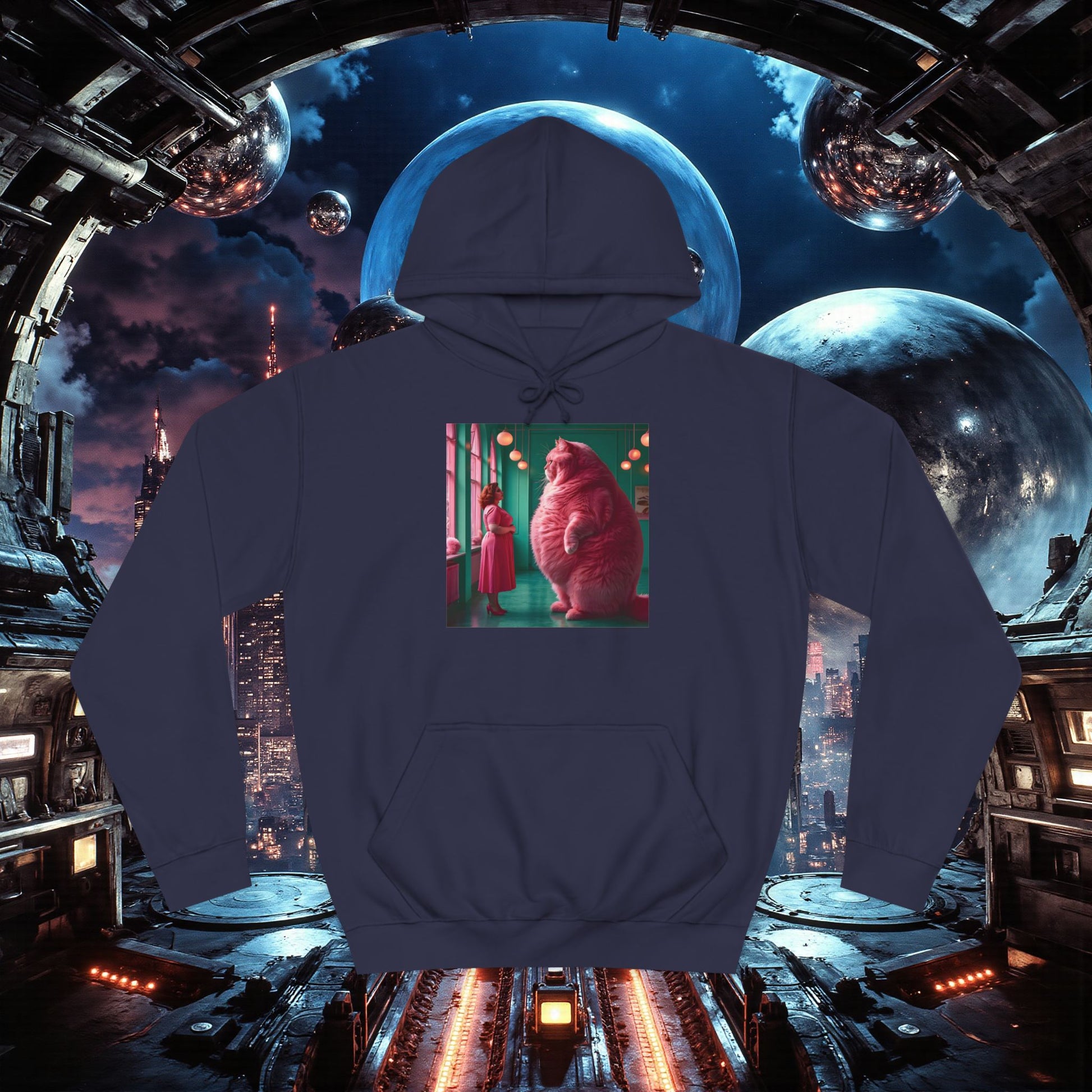 College Hoodie | Pink Pussy