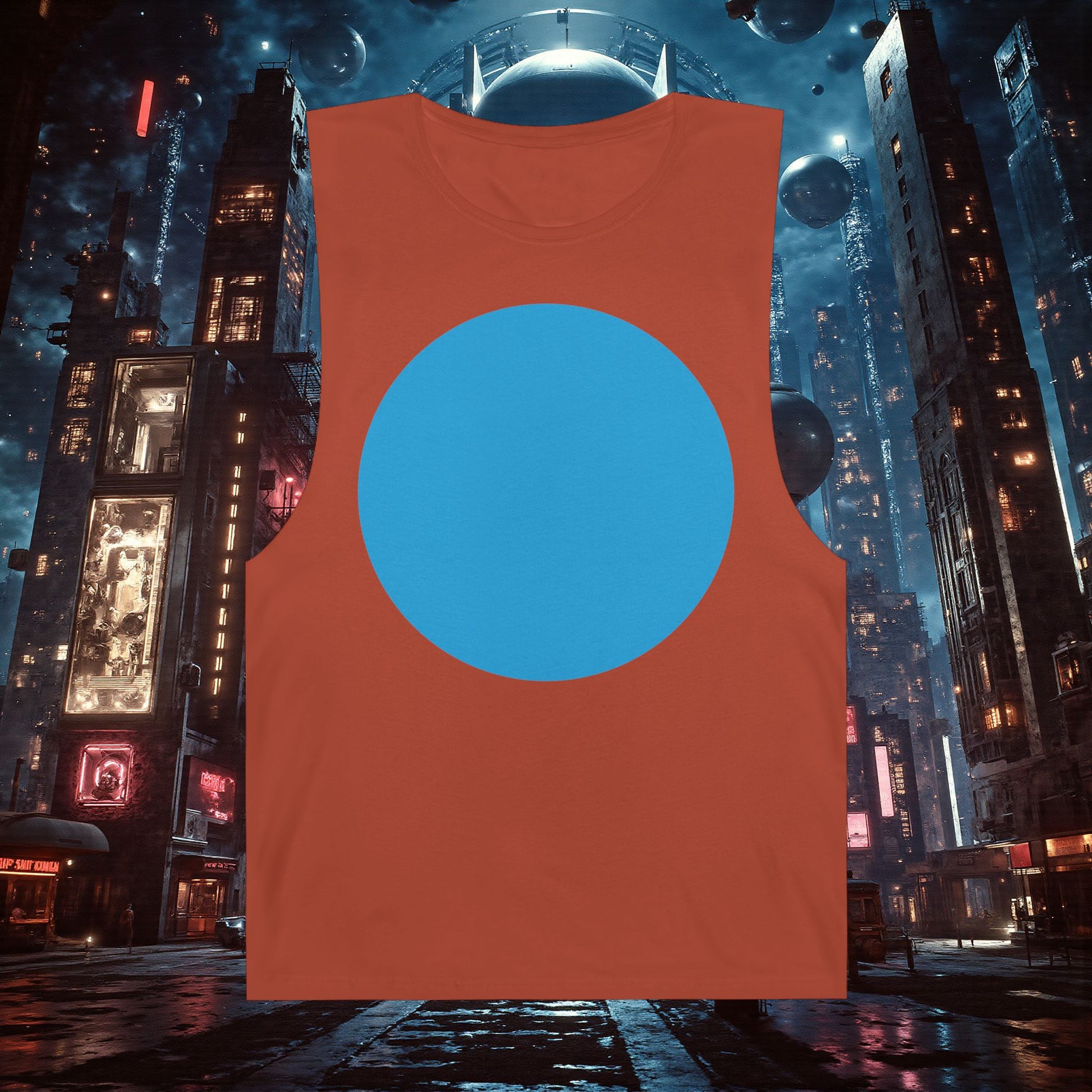 Muscle Tank | Bright Blue
