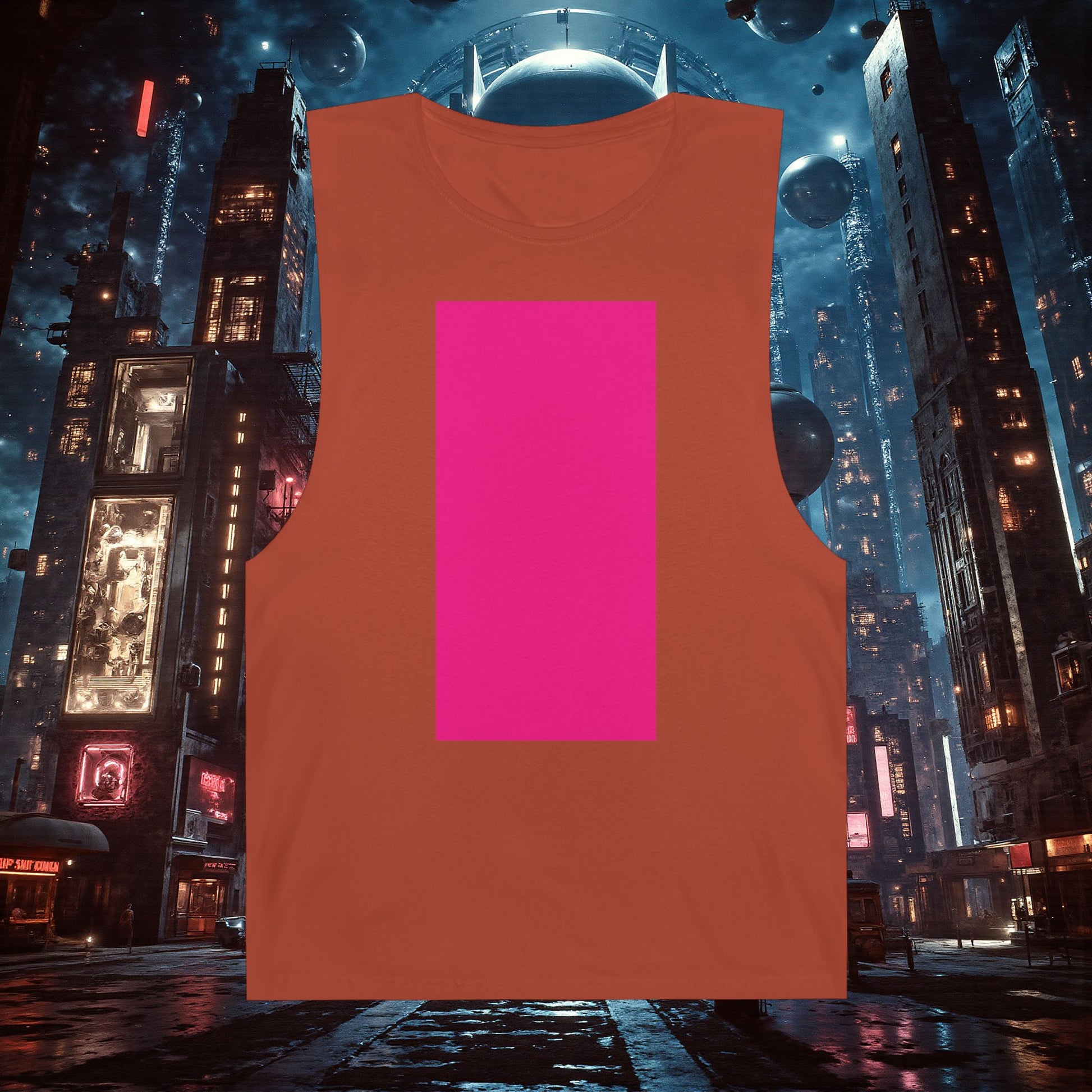 Muscle Tank | Bright Pink