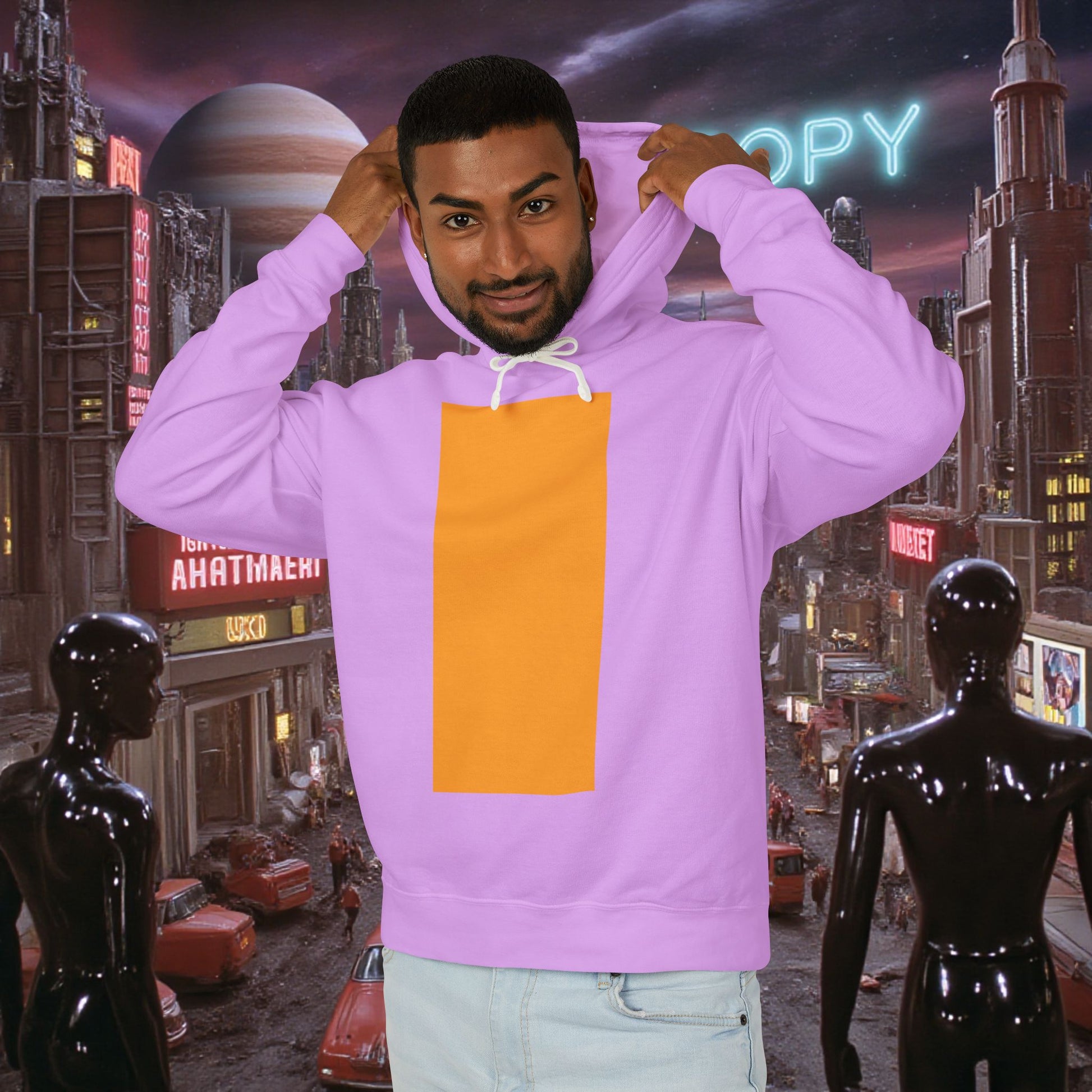 Hoodie Sweatshirt | Orange