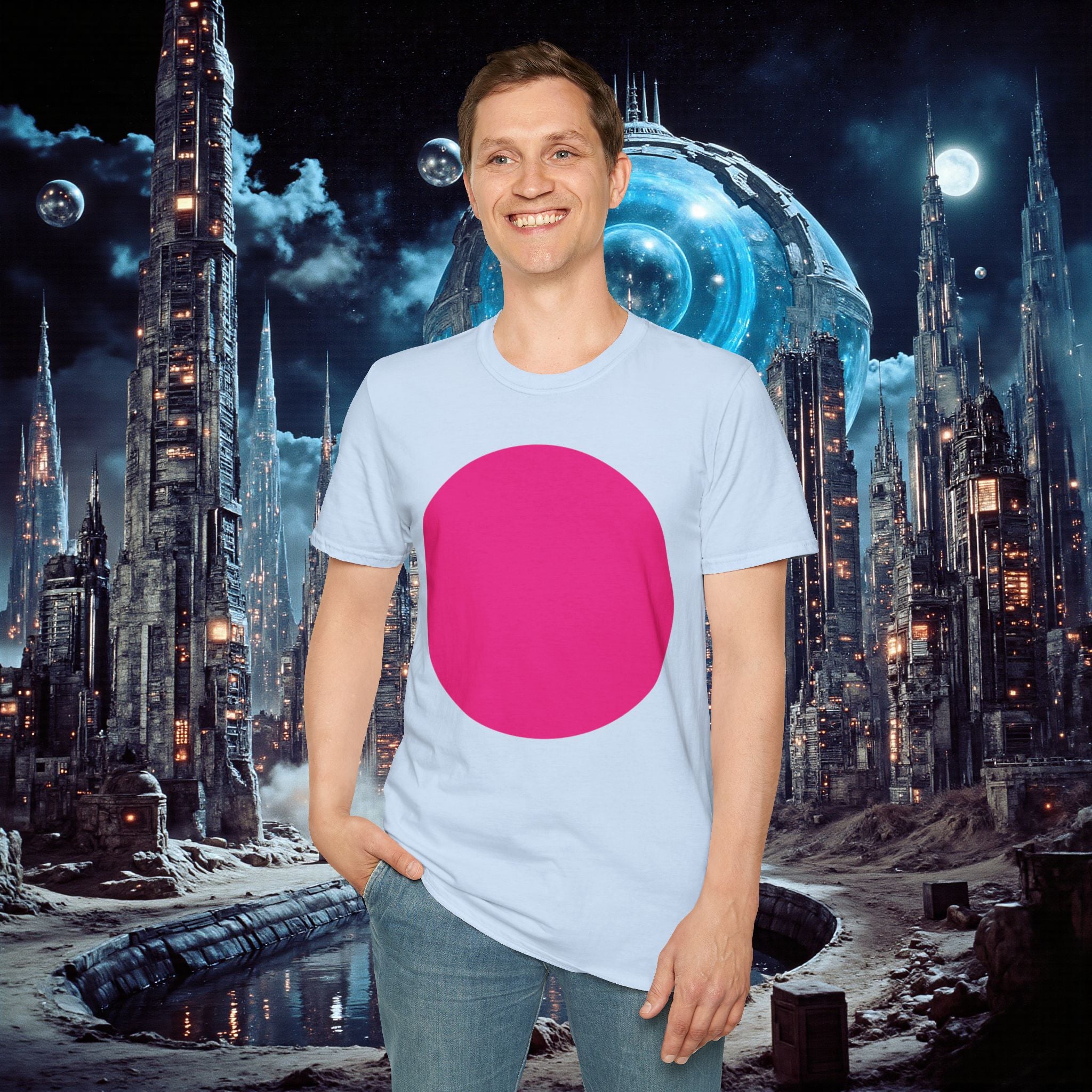 T-Shirt | Bright Pink