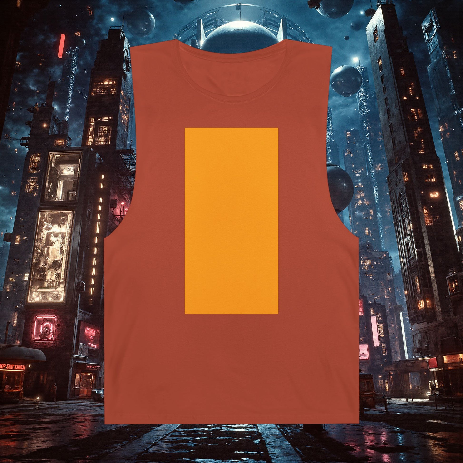 Muscle Tank | Orange