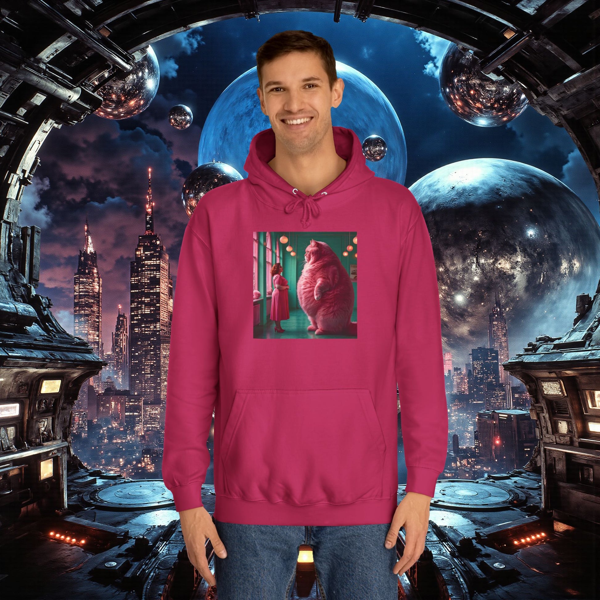 College Hoodie | Pink Pussy