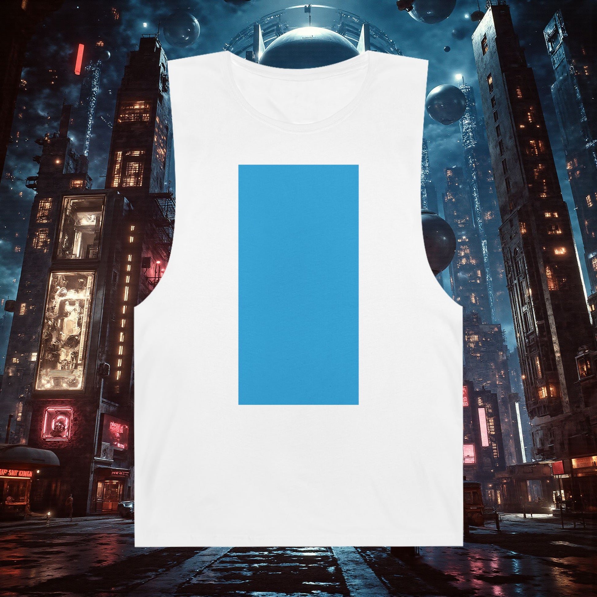 Muscle Tank | Bright Blue