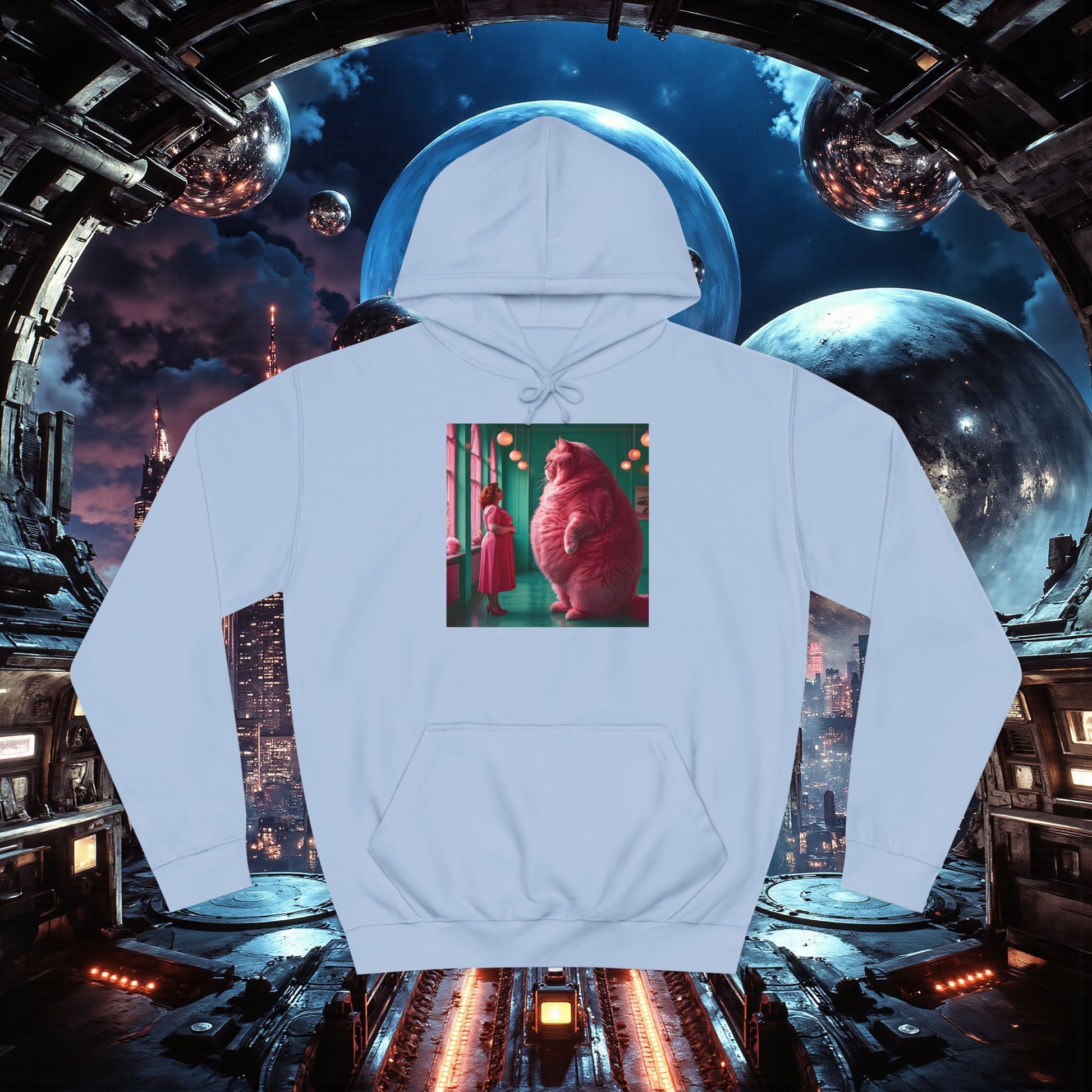 College Hoodie | Pink Pussy