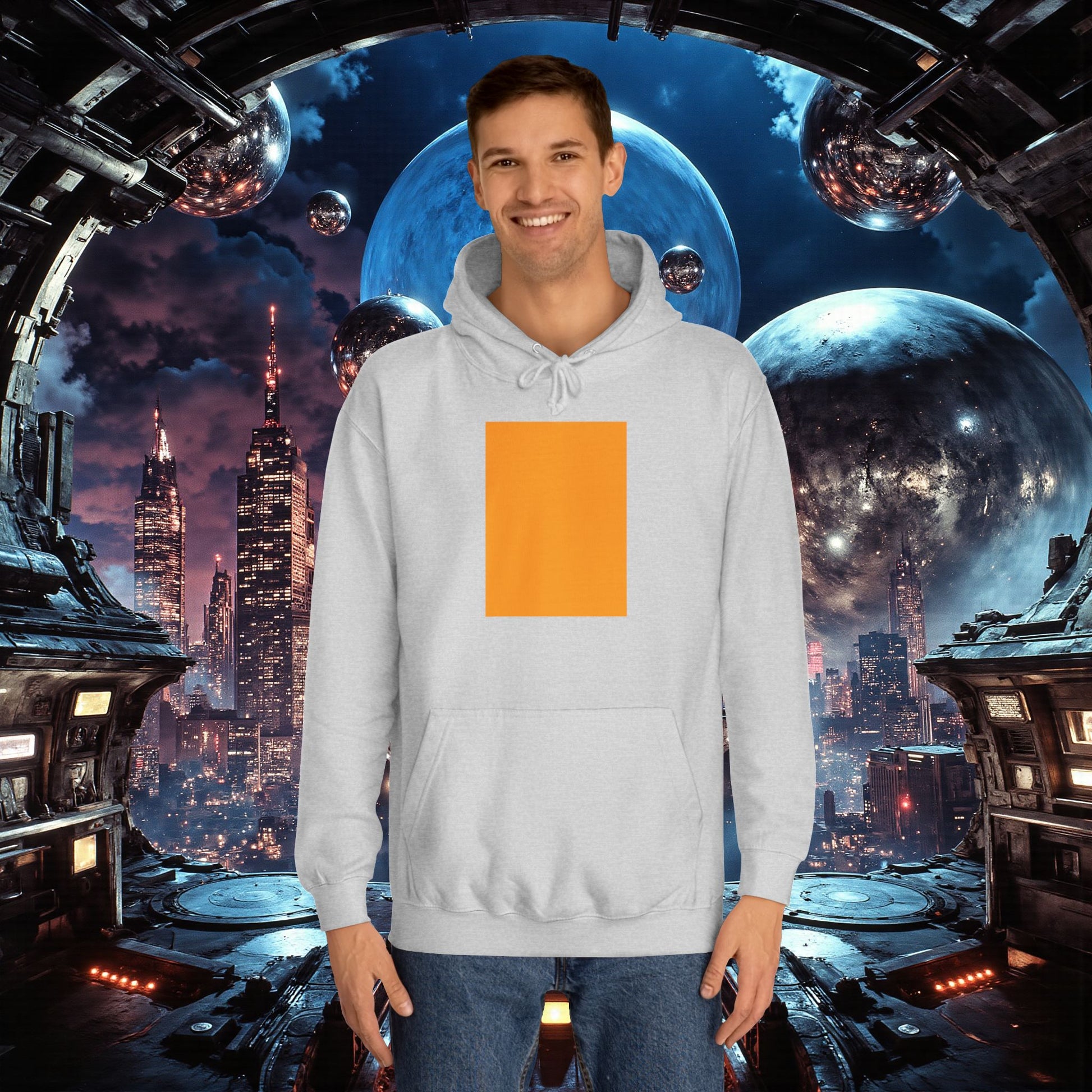 College Hoodie | Orange