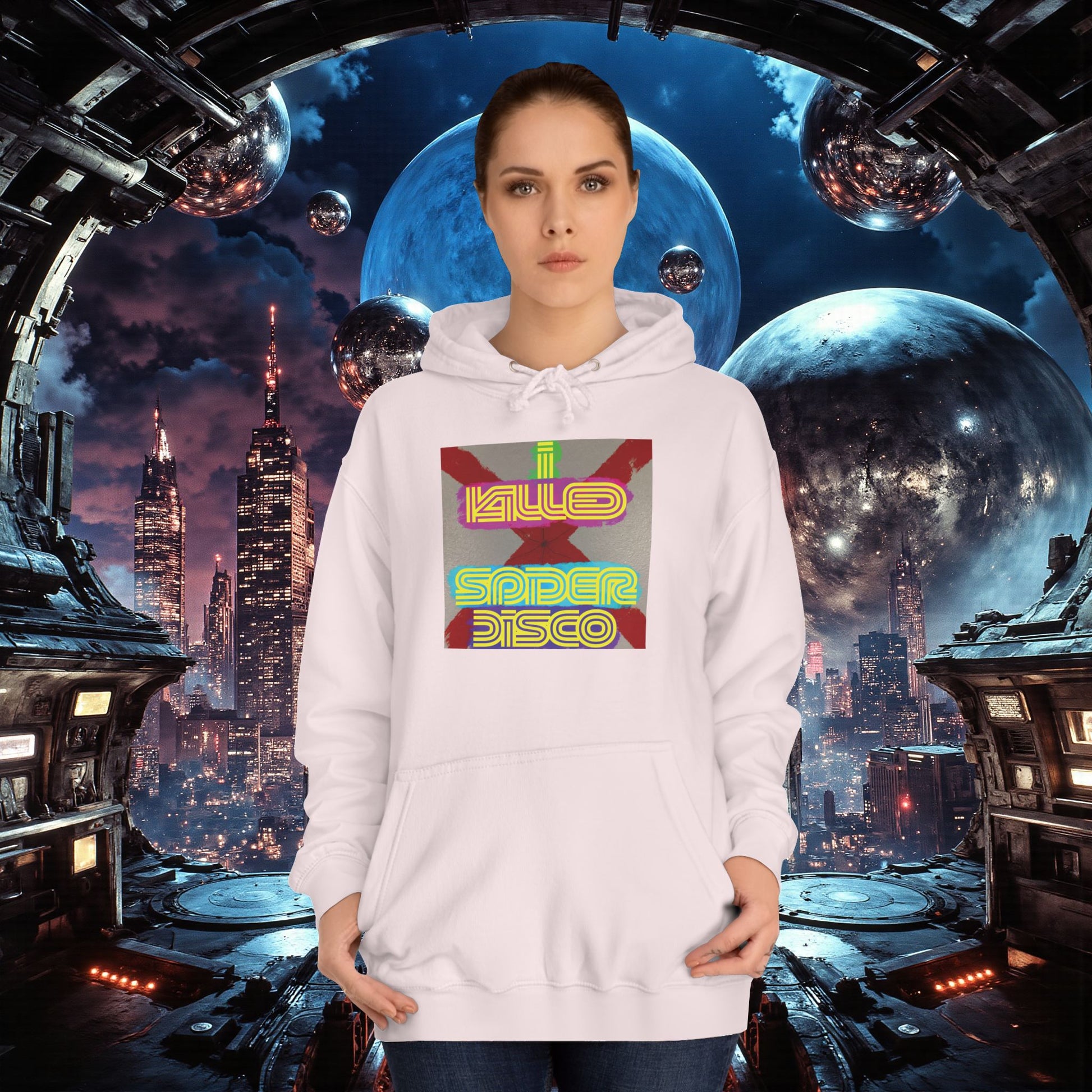 College Hoodie | I Killed Spider Disco