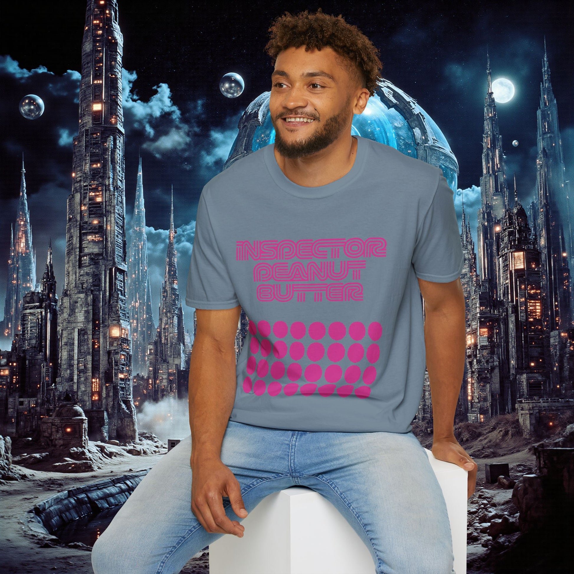 T-Shirt | Inspector Peanut Butter | Pink
