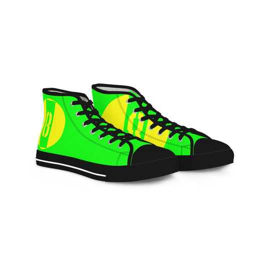 Limited Edition High Top Sneakers - 8 - Green