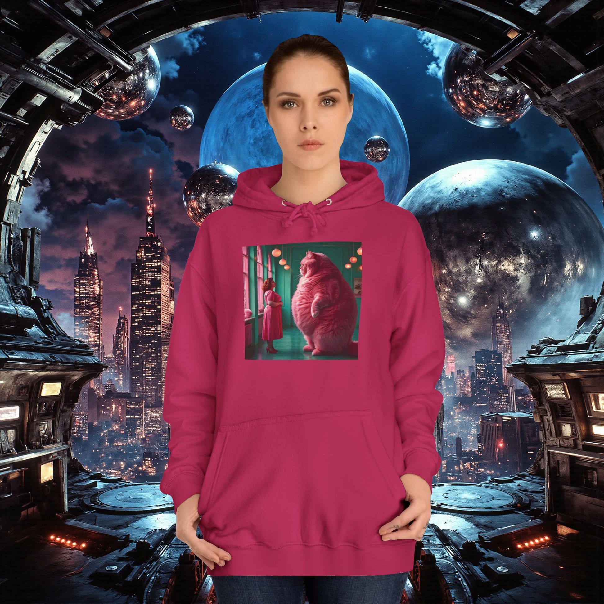 College Hoodie | Pink Pussy