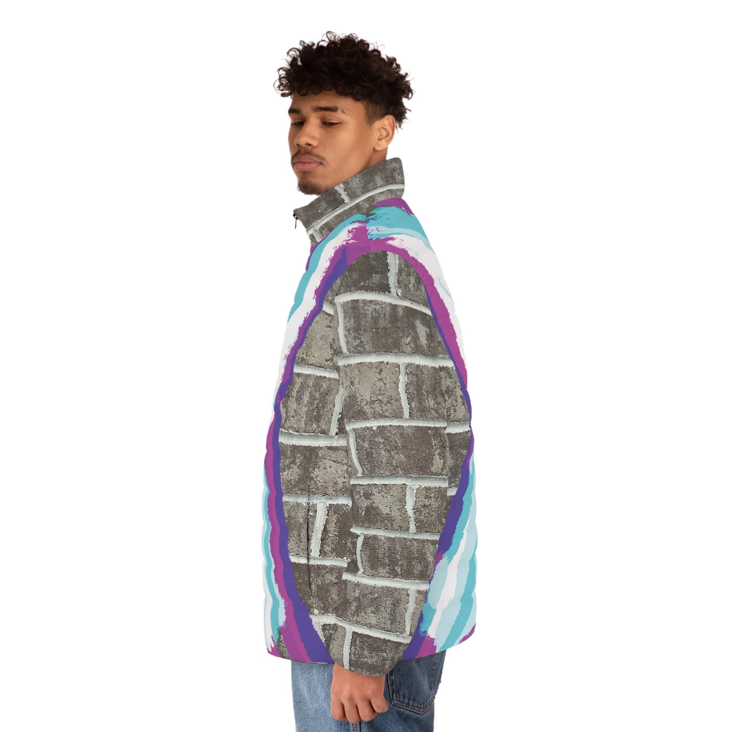 Puffer Jacket | Graffiti