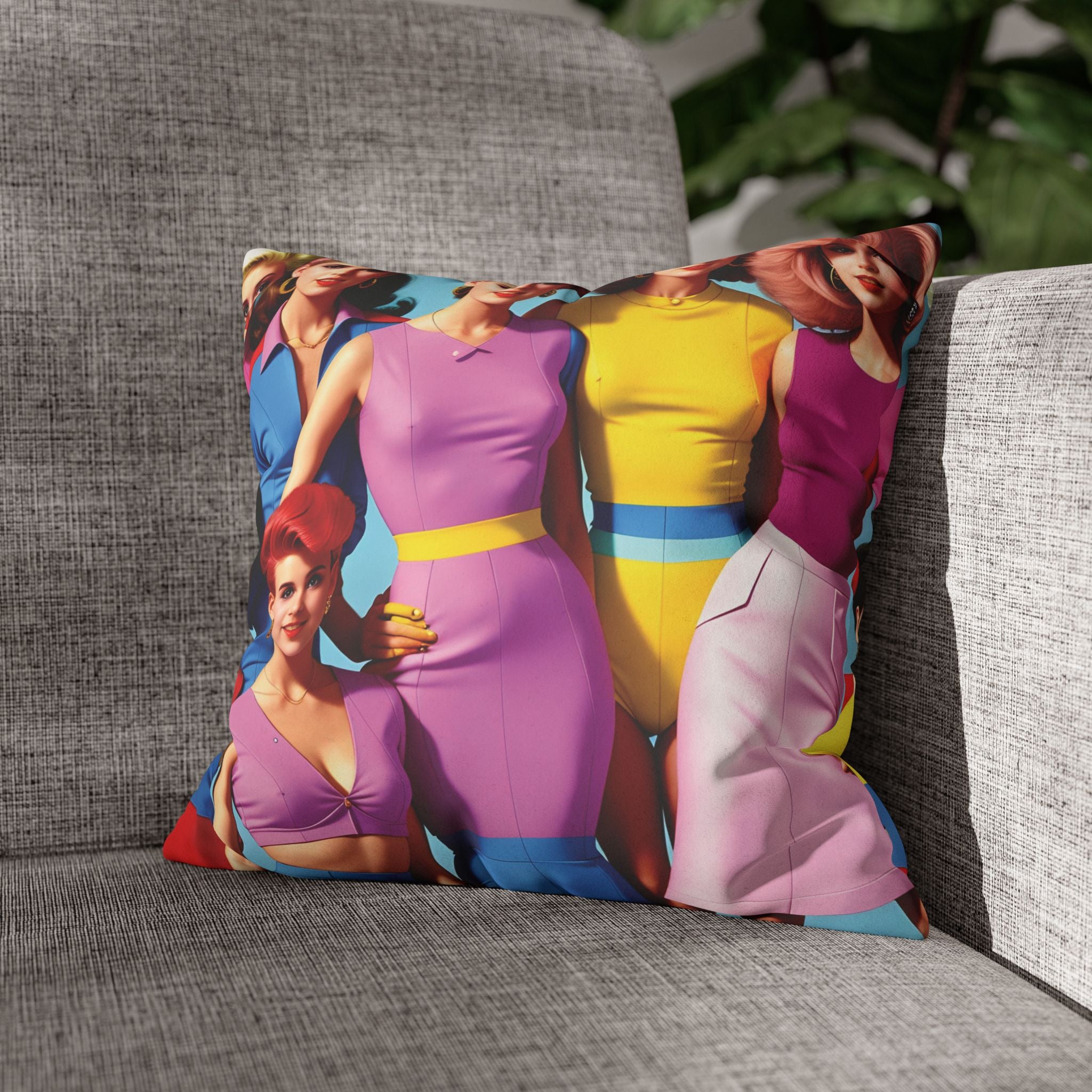 Pillow Case | Faux Suede | Lady 80