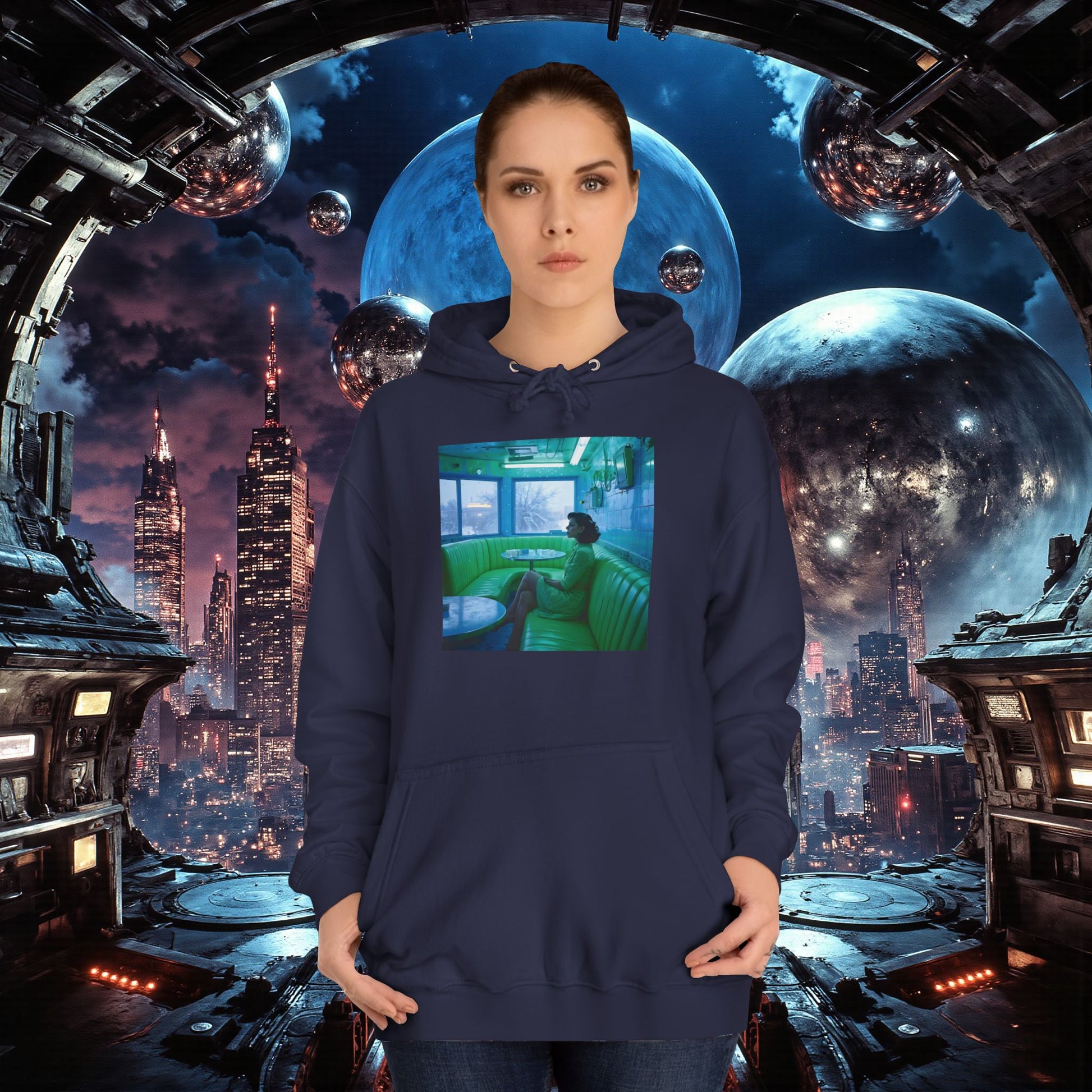 College Hoodie | Forever Blue