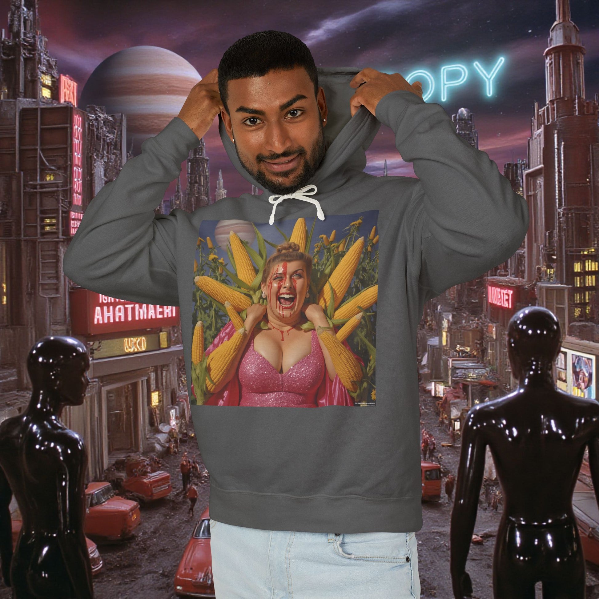 Hoodie Sweatshirt | Corn Of Pentacles