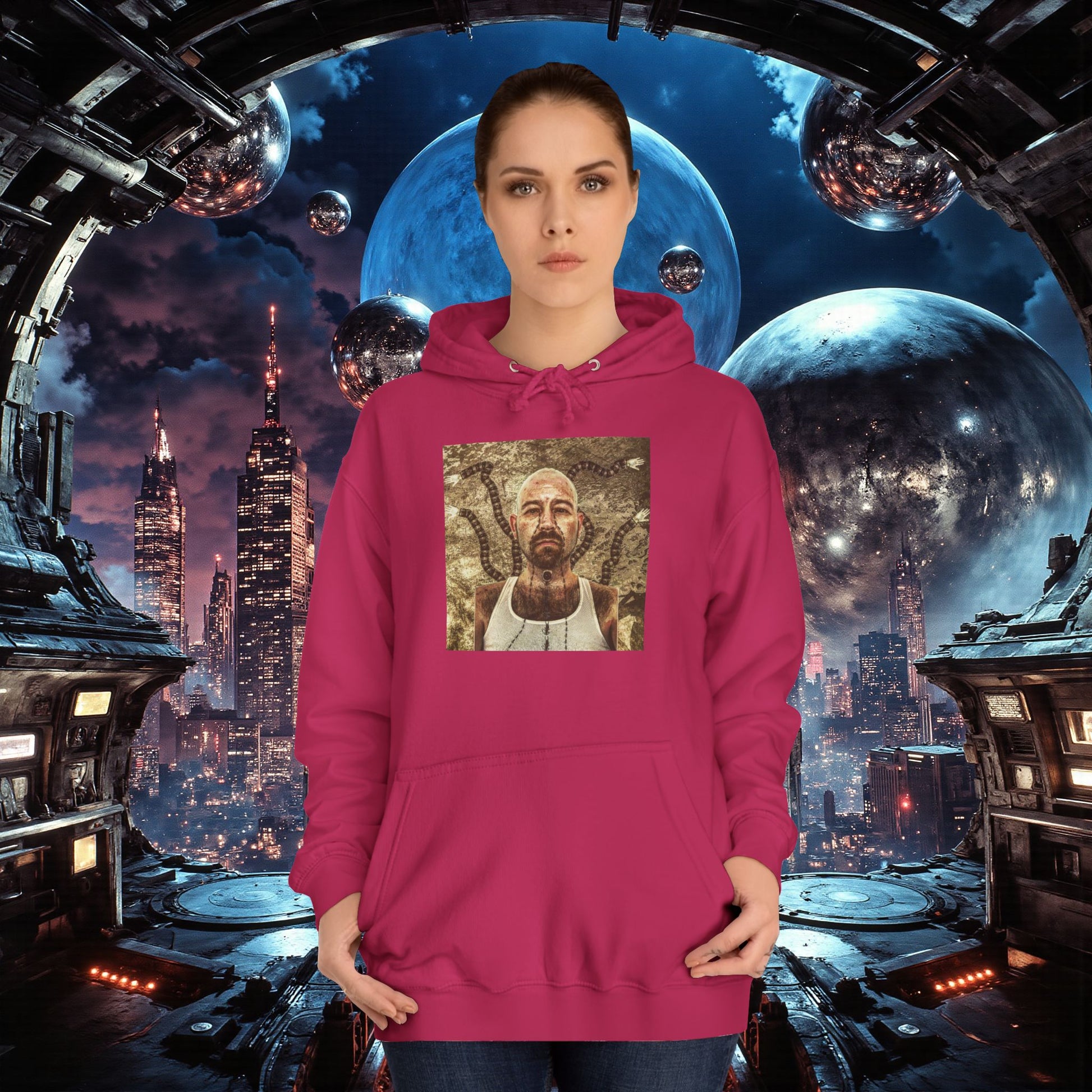 College Hoodie | The End | I Am Adrammelech