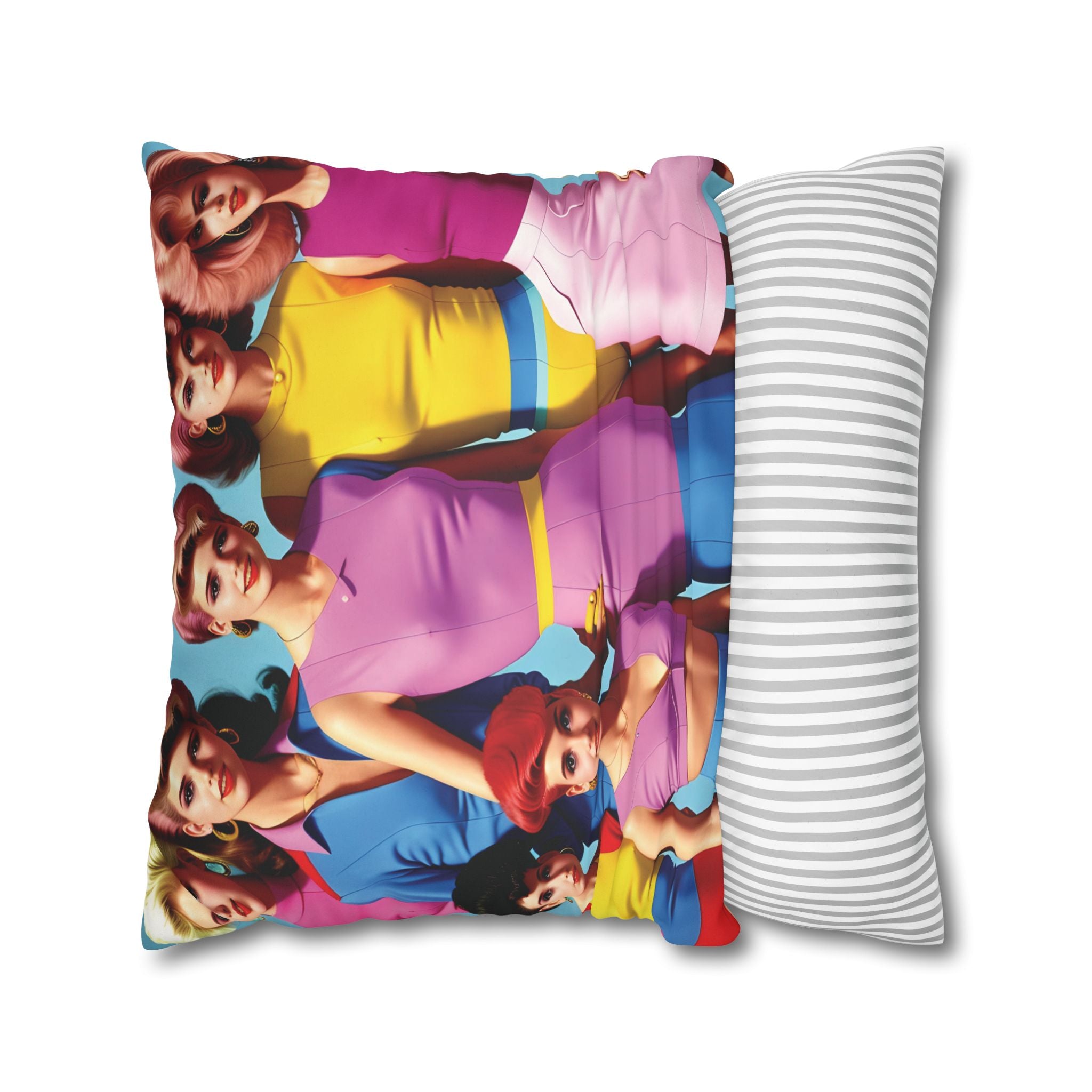 Pillow Case | Faux Suede | Lady 80