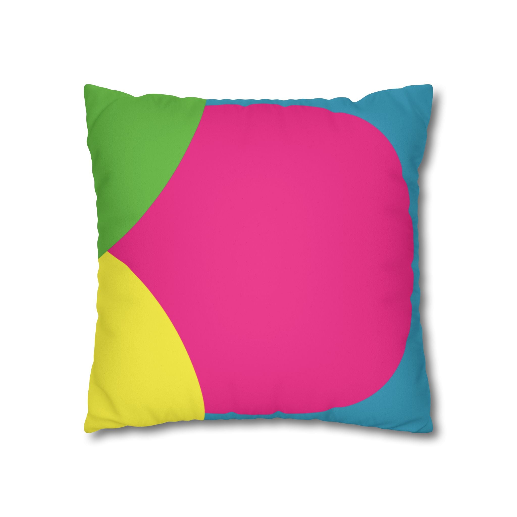 Pillow Case | Faux Suede | Color War