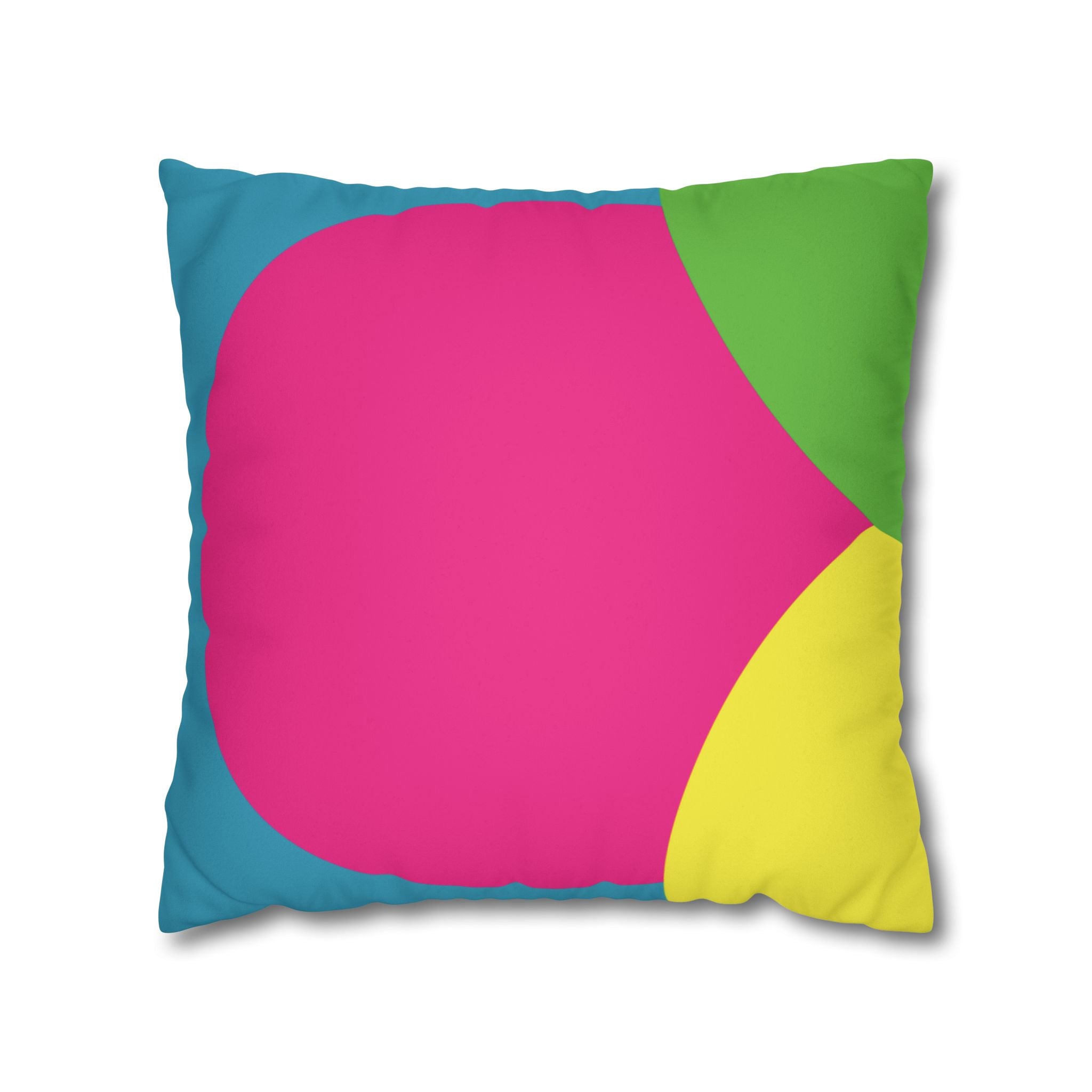 Pillow Case | Faux Suede | Color War