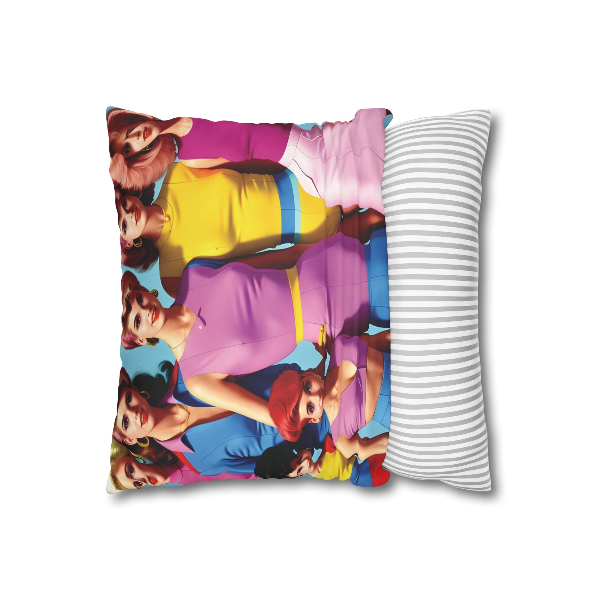 Pillow Case | Faux Suede | Lady 80
