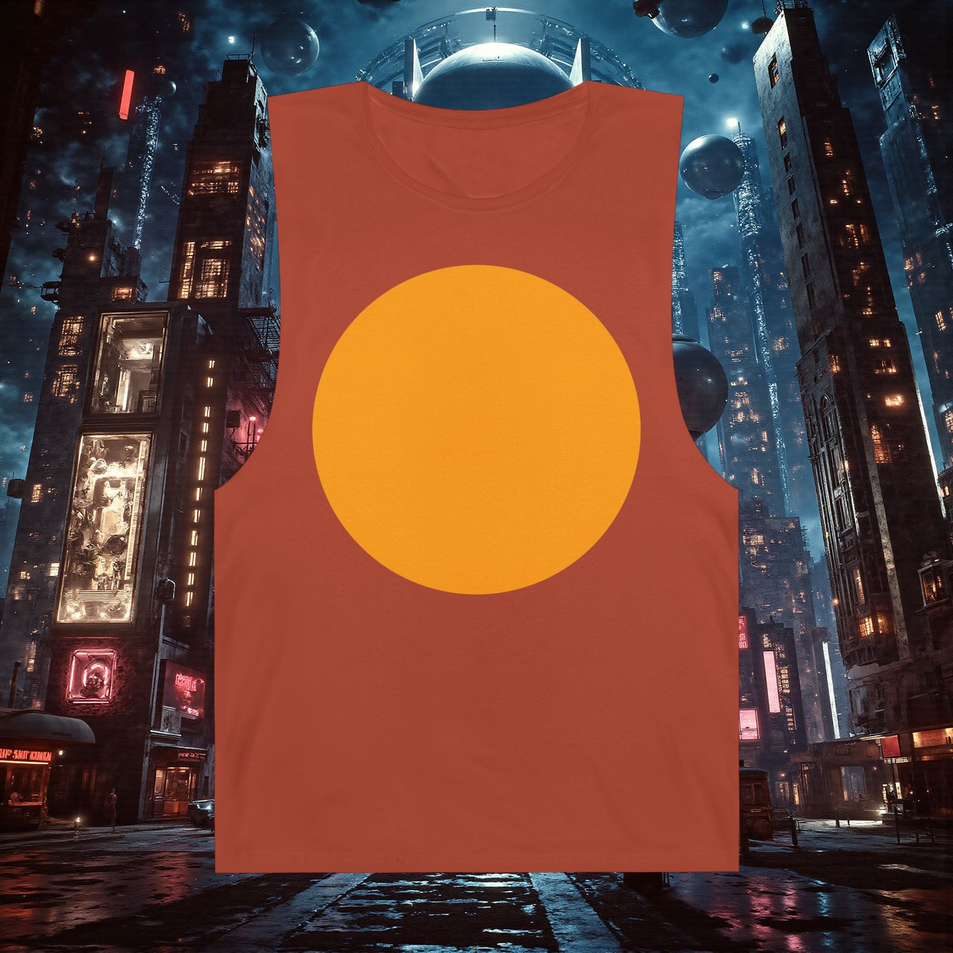 Muscle Tank | Orange