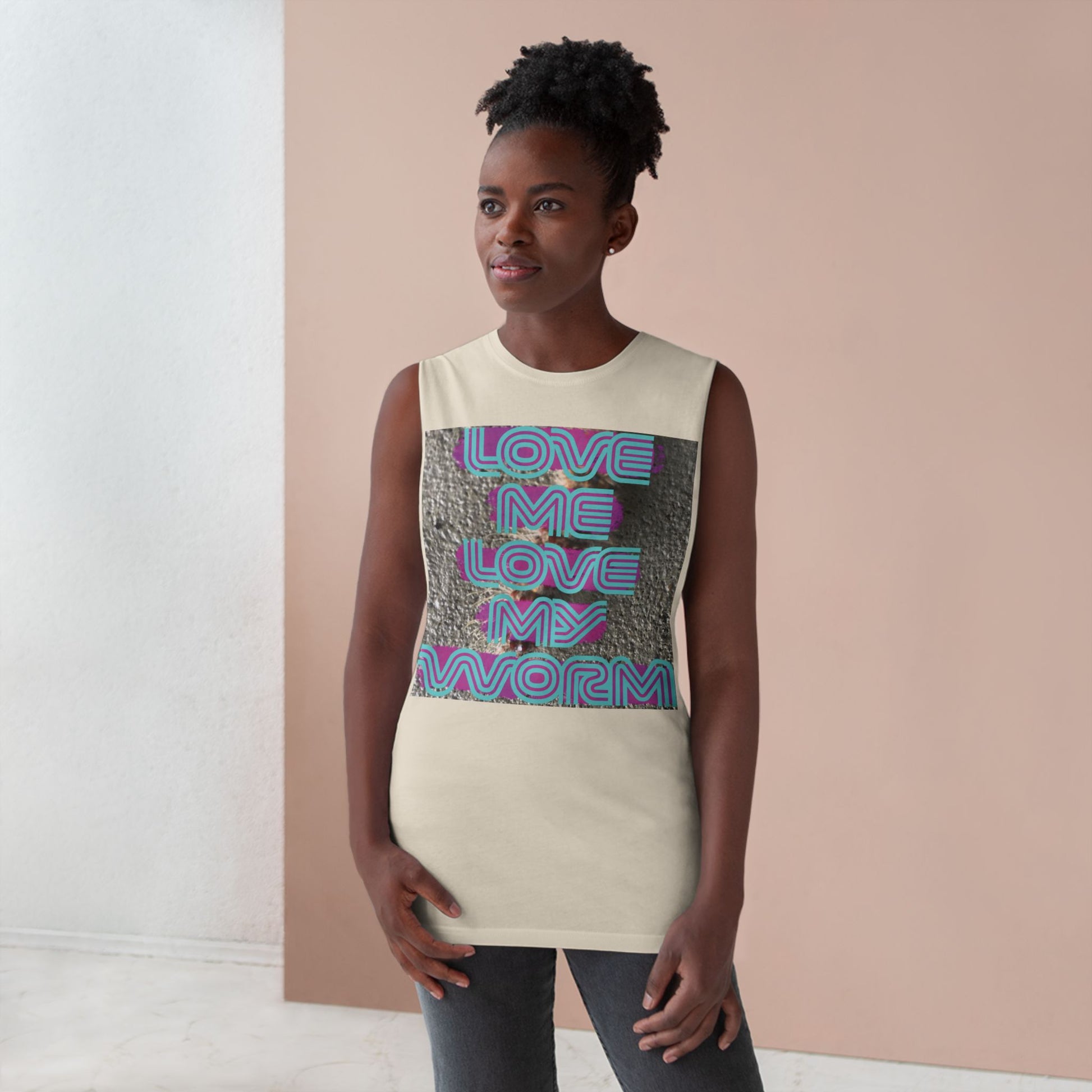 Muscle Tank | Love Me Love My Worm (for the devout)