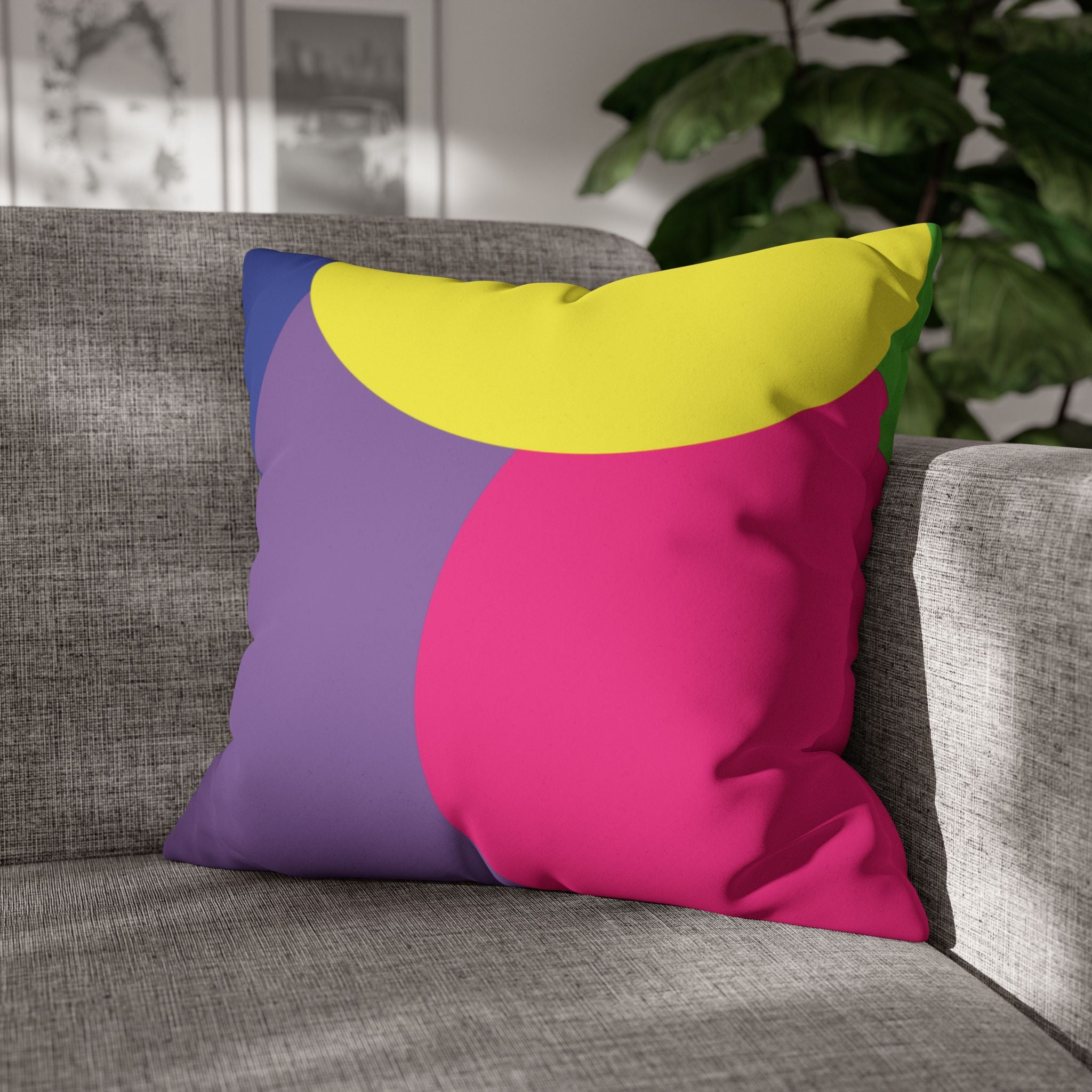 Pillow Case | Faux Suede | Color War
