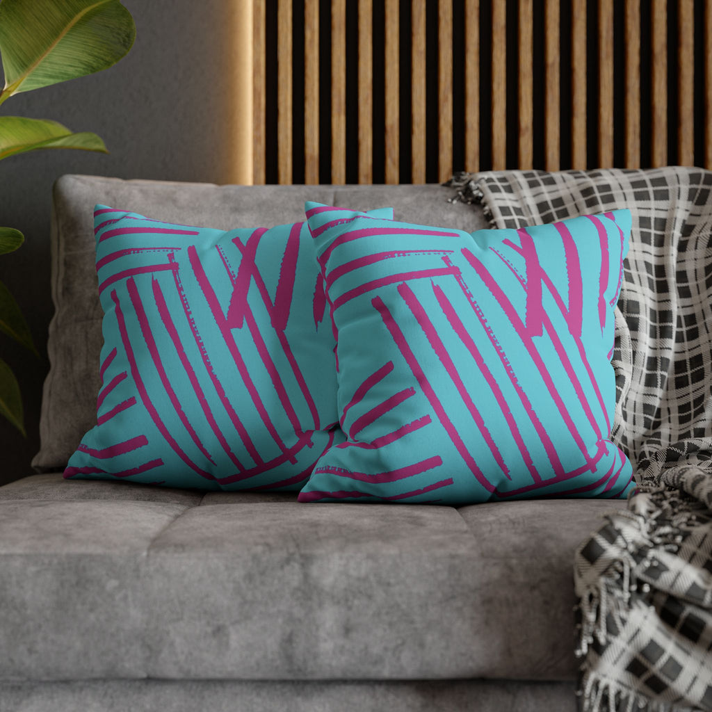 Pillow Case | Faux Suede | Galaxy Hatch