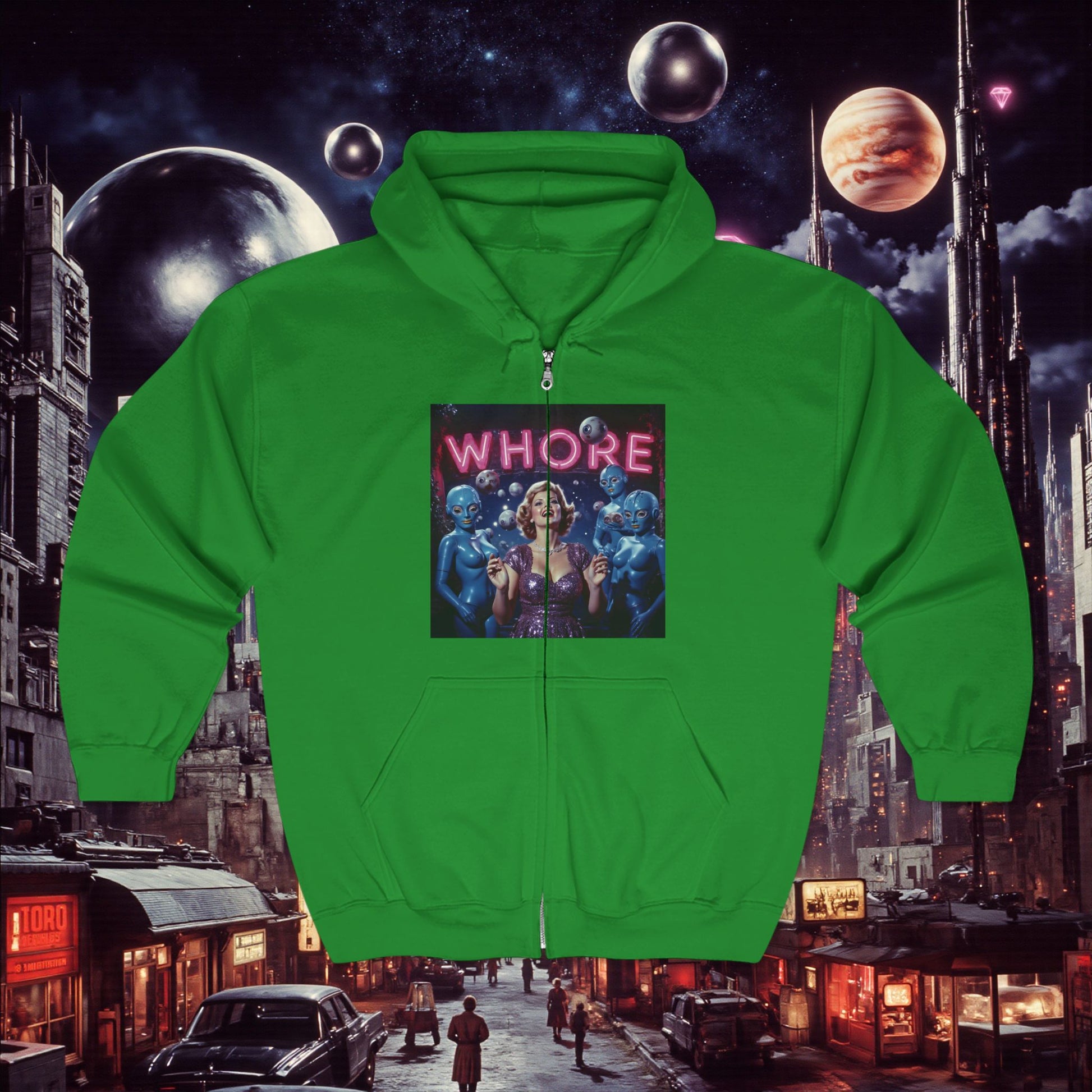 Zip Hoodie | WHORE