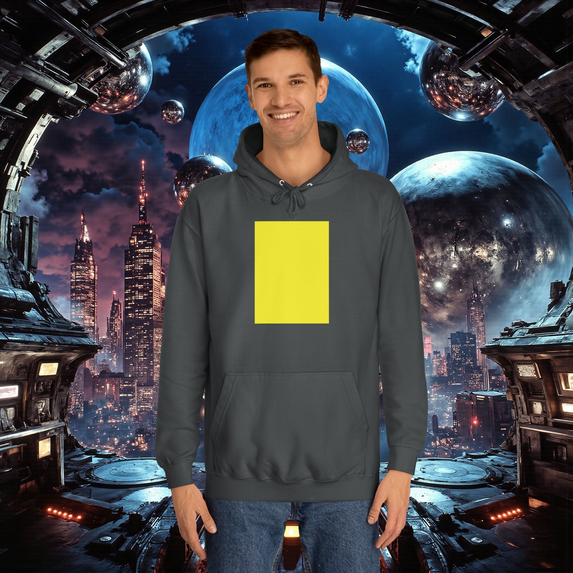 College Hoodie | Yellow