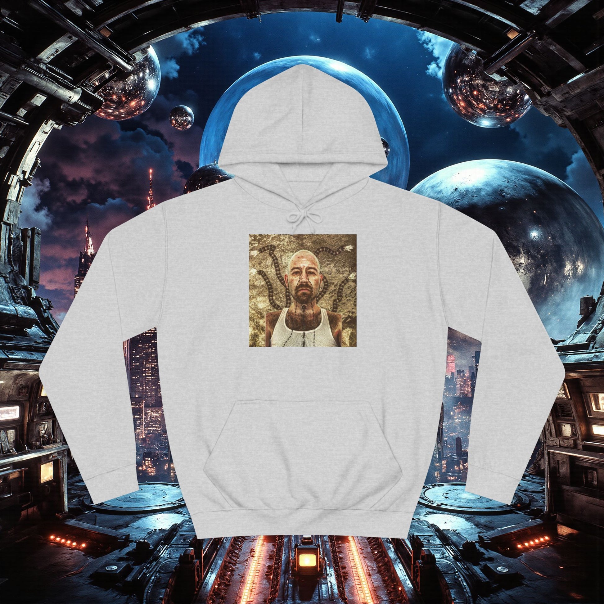 College Hoodie | The End | I Am Adrammelech