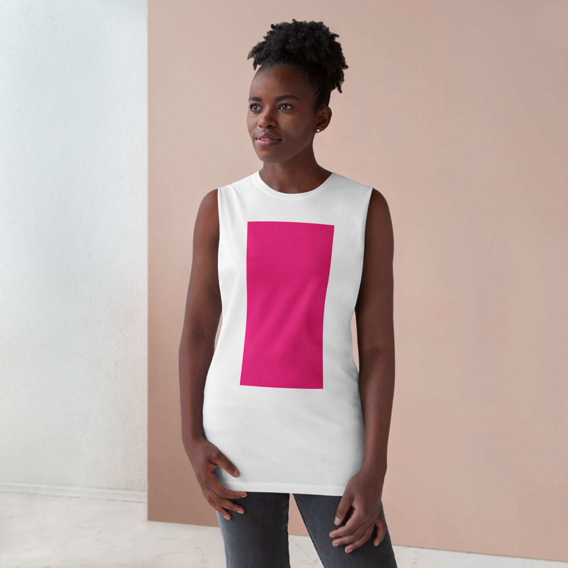 Muscle Tank | Bright Pink