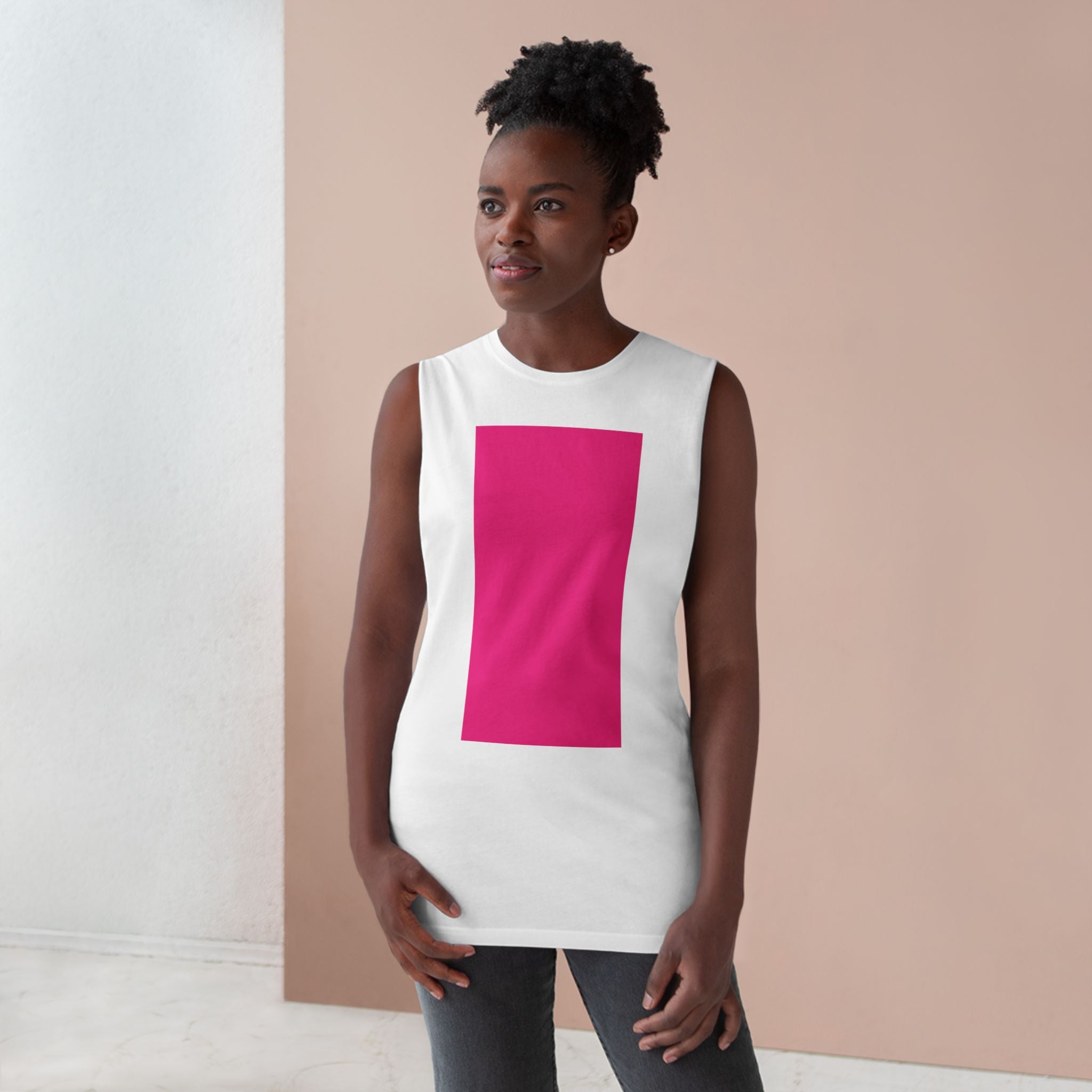 Muscle Tank | Bright Pink