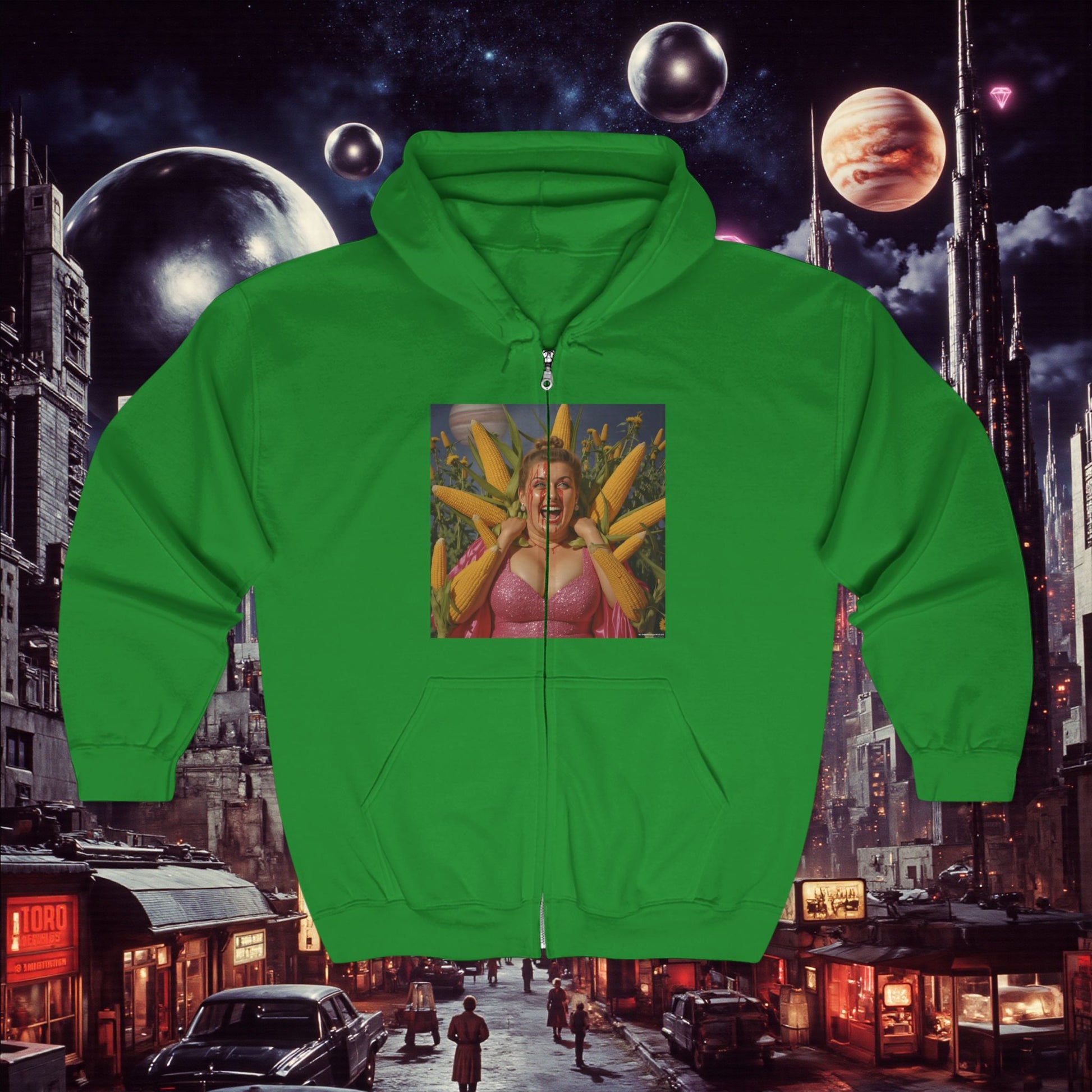 Zip Hoodie | Corn Of Pentacles