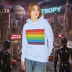 Hoodie Sweatshirt | Vintage Pride Flag