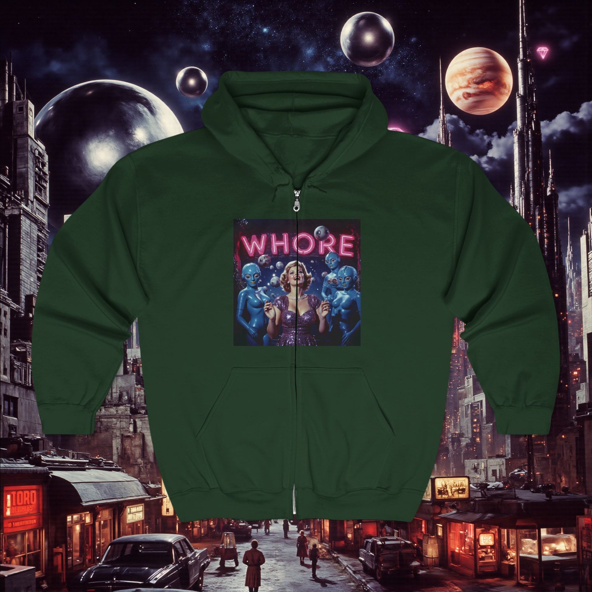 Zip Hoodie | WHORE
