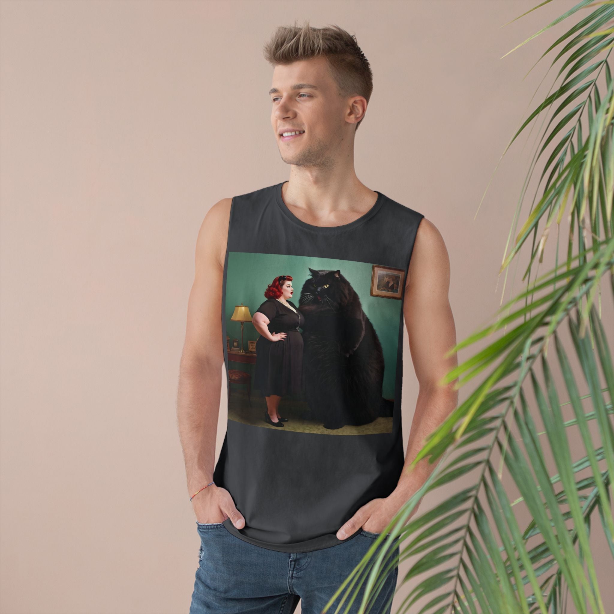 Muscle Tank | Black Pussy