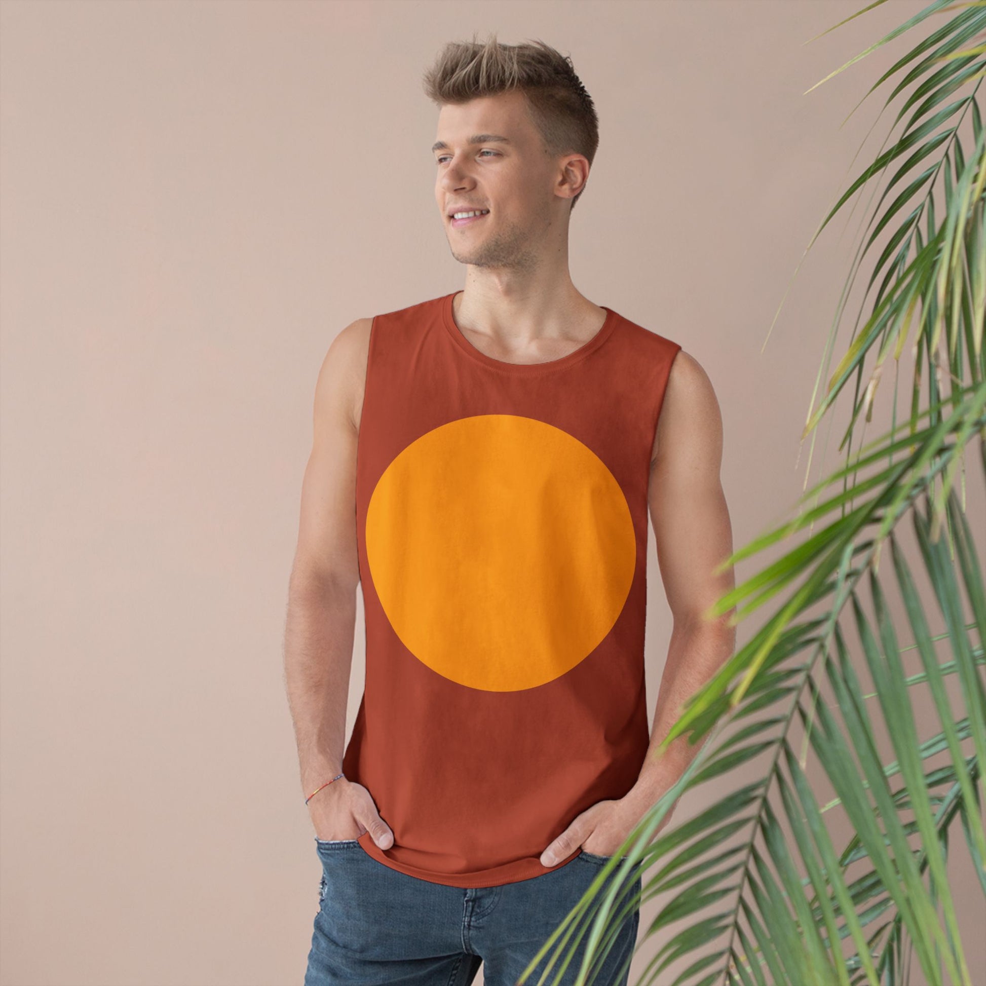 Muscle Tank | Orange