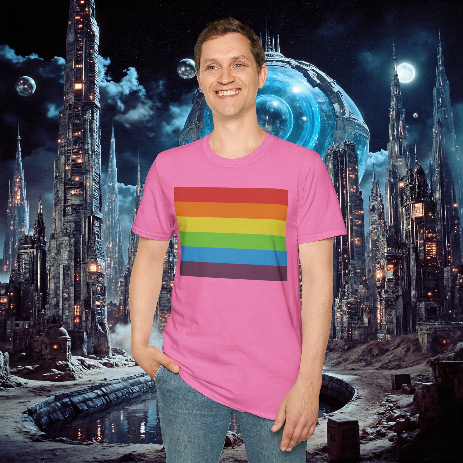 T-Shirt | Vintage Pride Flag